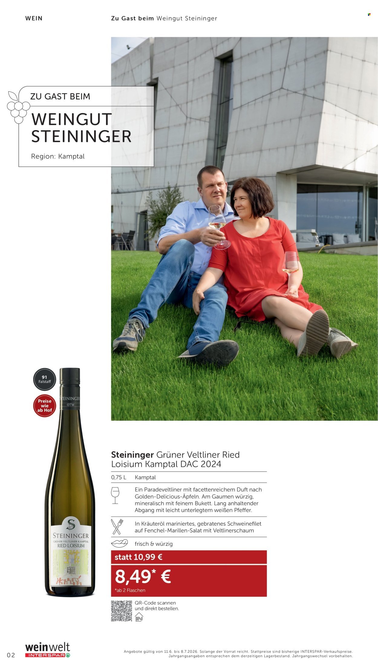 INTERSPAR Flugblatt - Weinwelt-Bestseller 07-2026