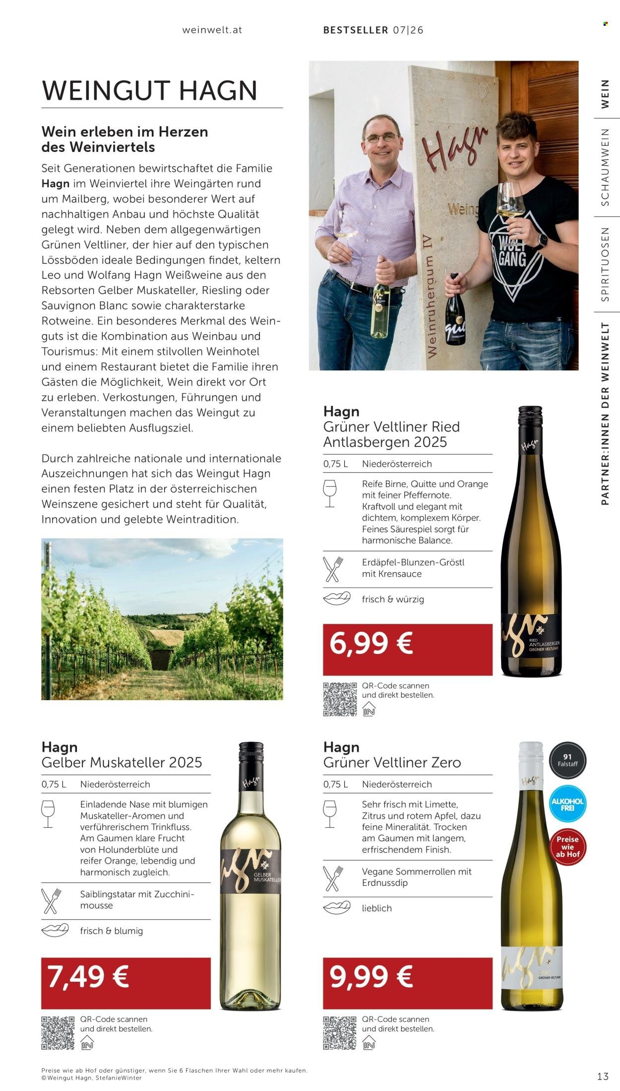INTERSPAR Flugblatt - Weinwelt-Bestseller 07-2026