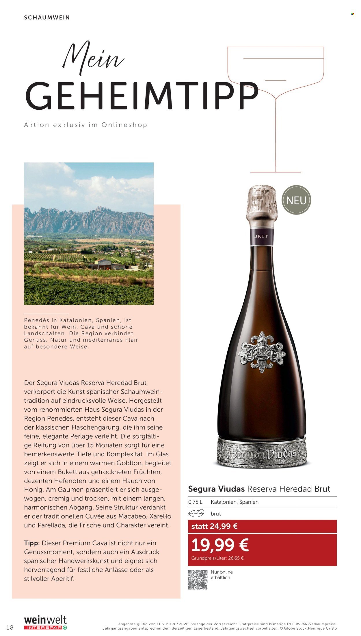 INTERSPAR Flugblatt - Weinwelt-Bestseller 07-2026
