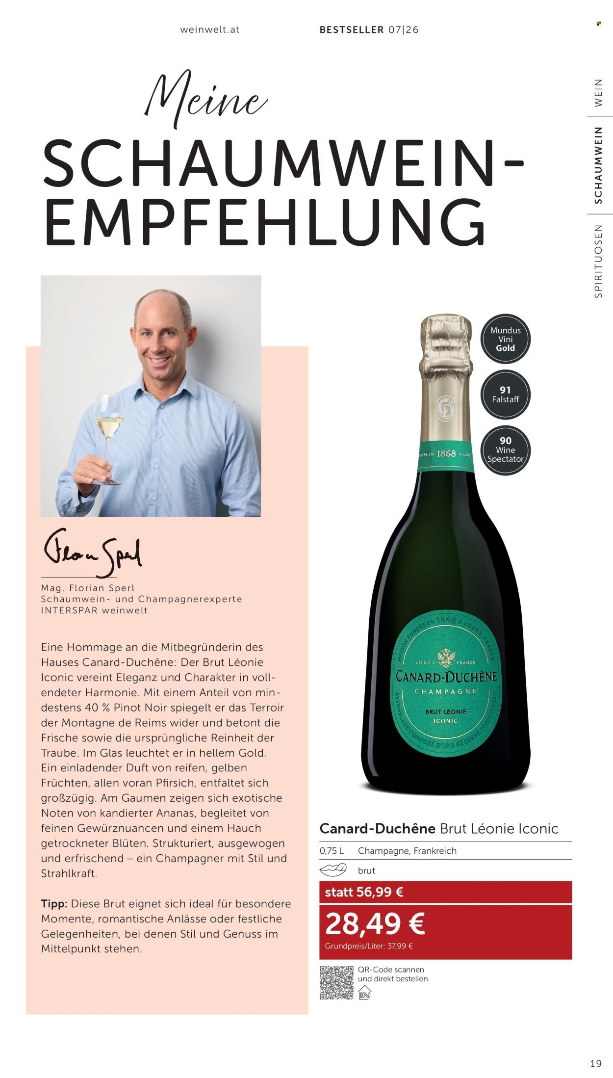INTERSPAR Flugblatt - Weinwelt-Bestseller 07-2026