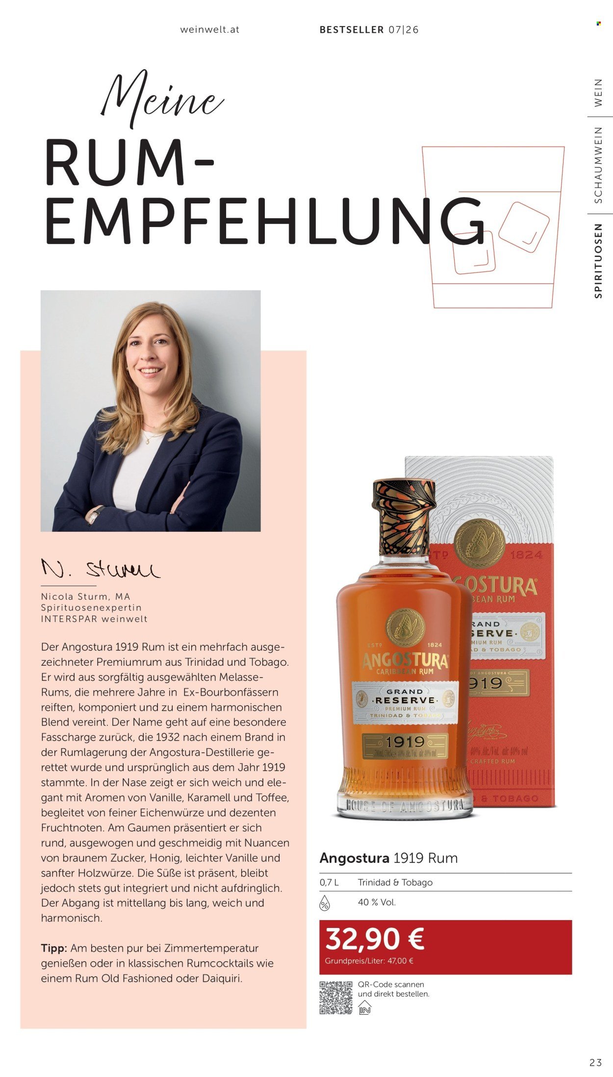 INTERSPAR Flugblatt - Weinwelt-Bestseller 07-2026