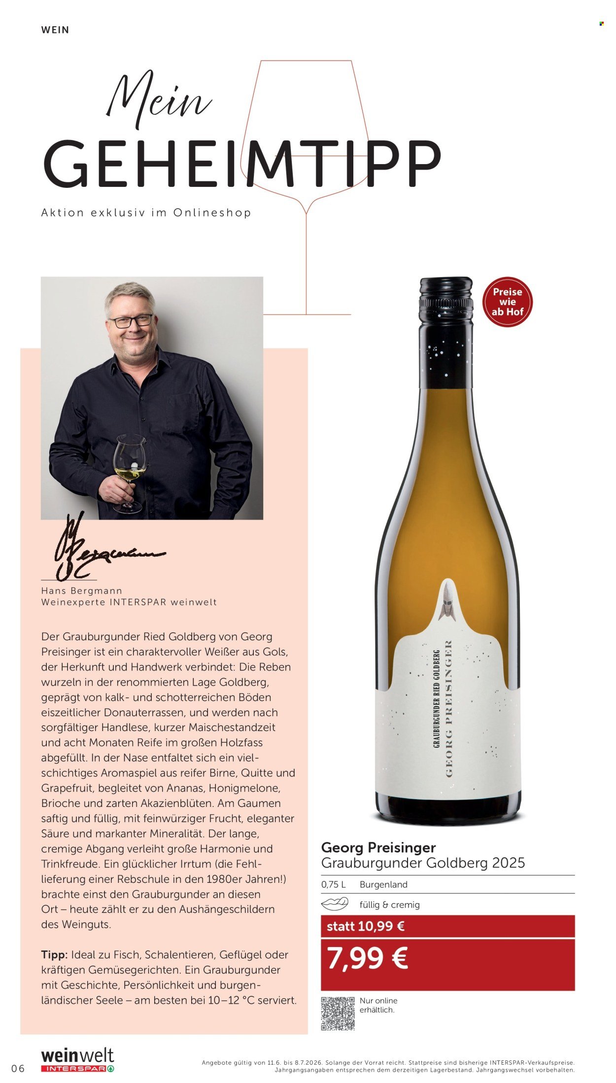 INTERSPAR Flugblatt - Weinwelt-Bestseller 07-2026