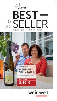 INTERSPAR Flugblatt - Weinwelt-Bestseller 07-2026