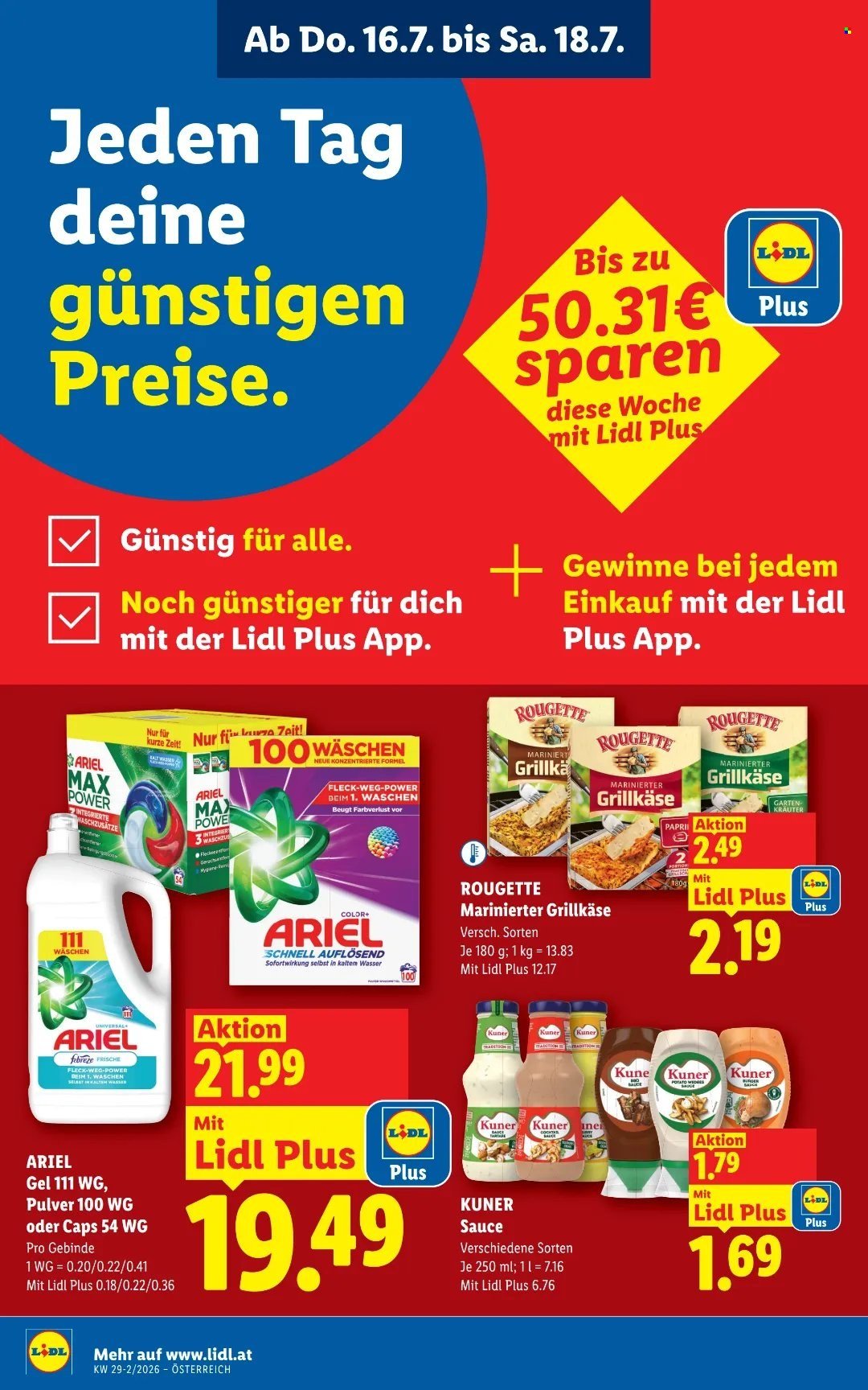 LIDL Flugblatt - Ab Donnerstag, 16.7.2026