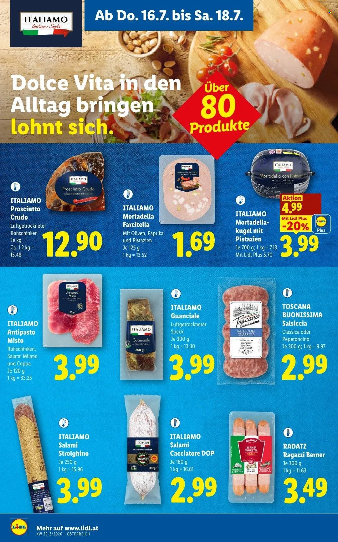 LIDL Flugblatt - Ab Donnerstag, 16.7.2026