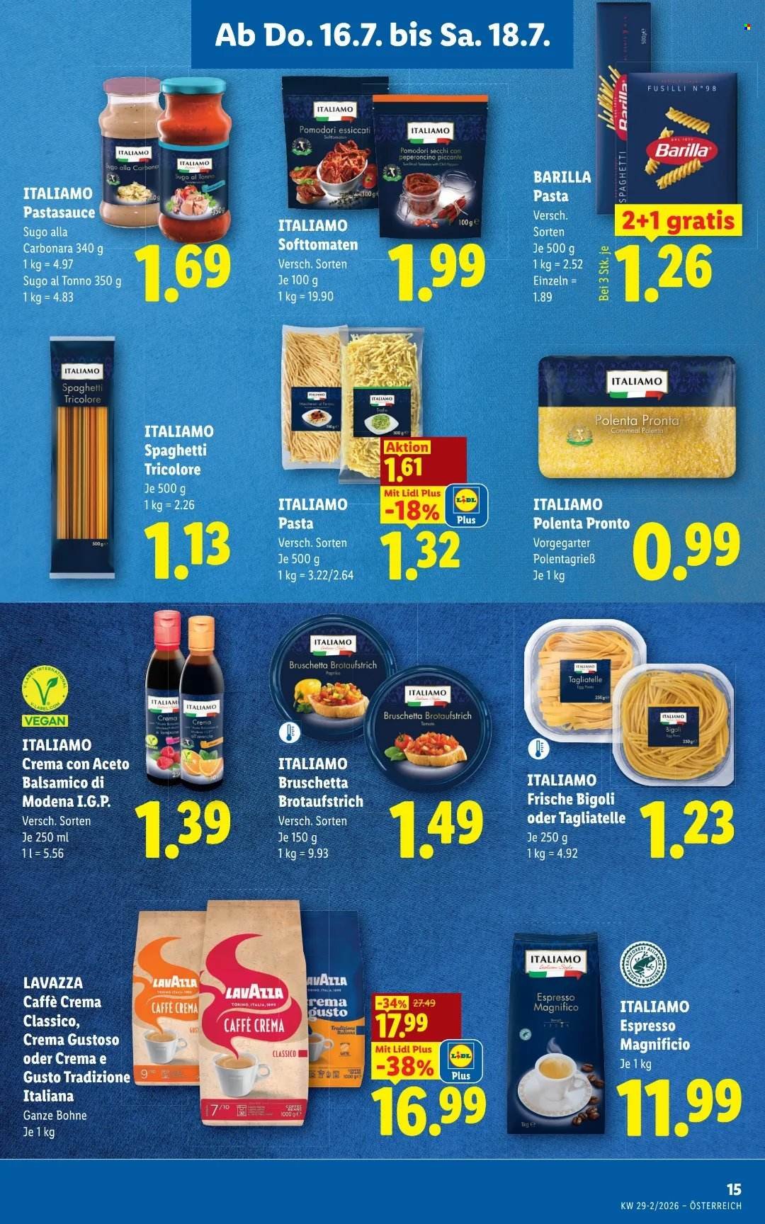 LIDL Flugblatt - Ab Donnerstag, 16.7.2026