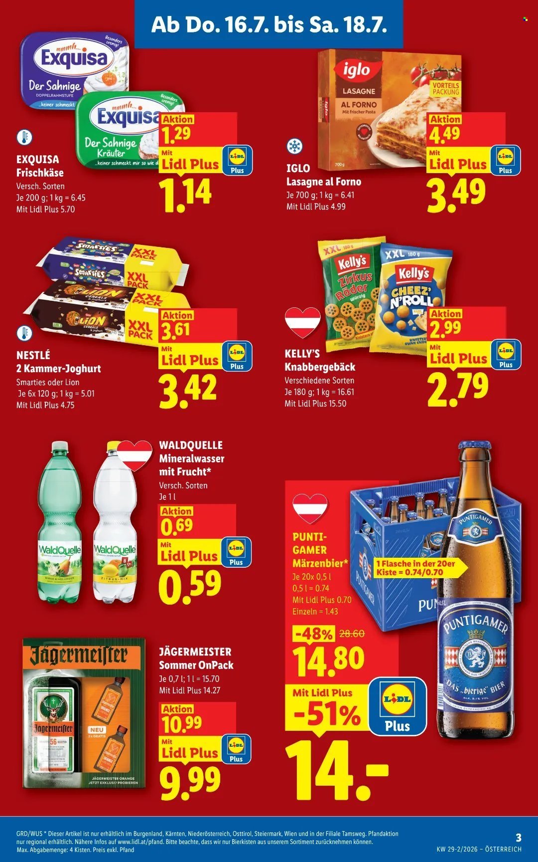 LIDL Flugblatt - Ab Donnerstag, 16.7.2026