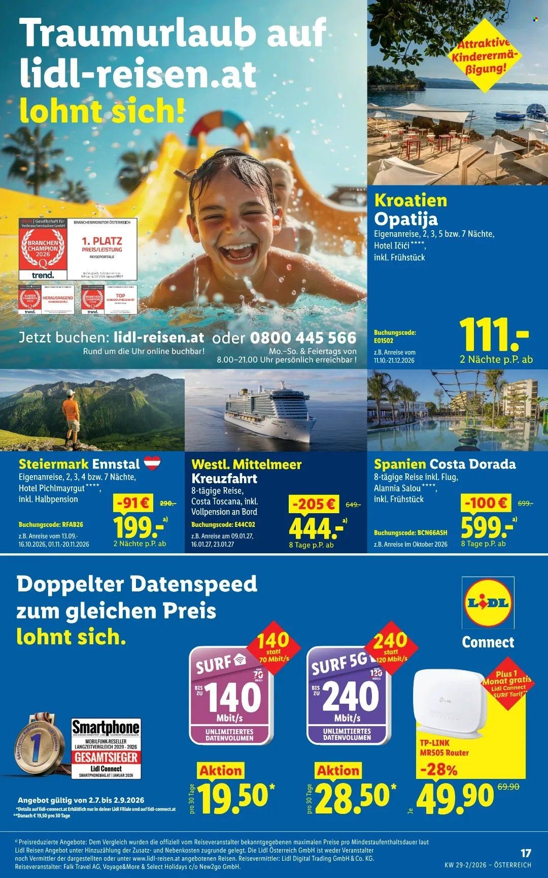 LIDL Flugblatt - Ab Donnerstag, 16.7.2026