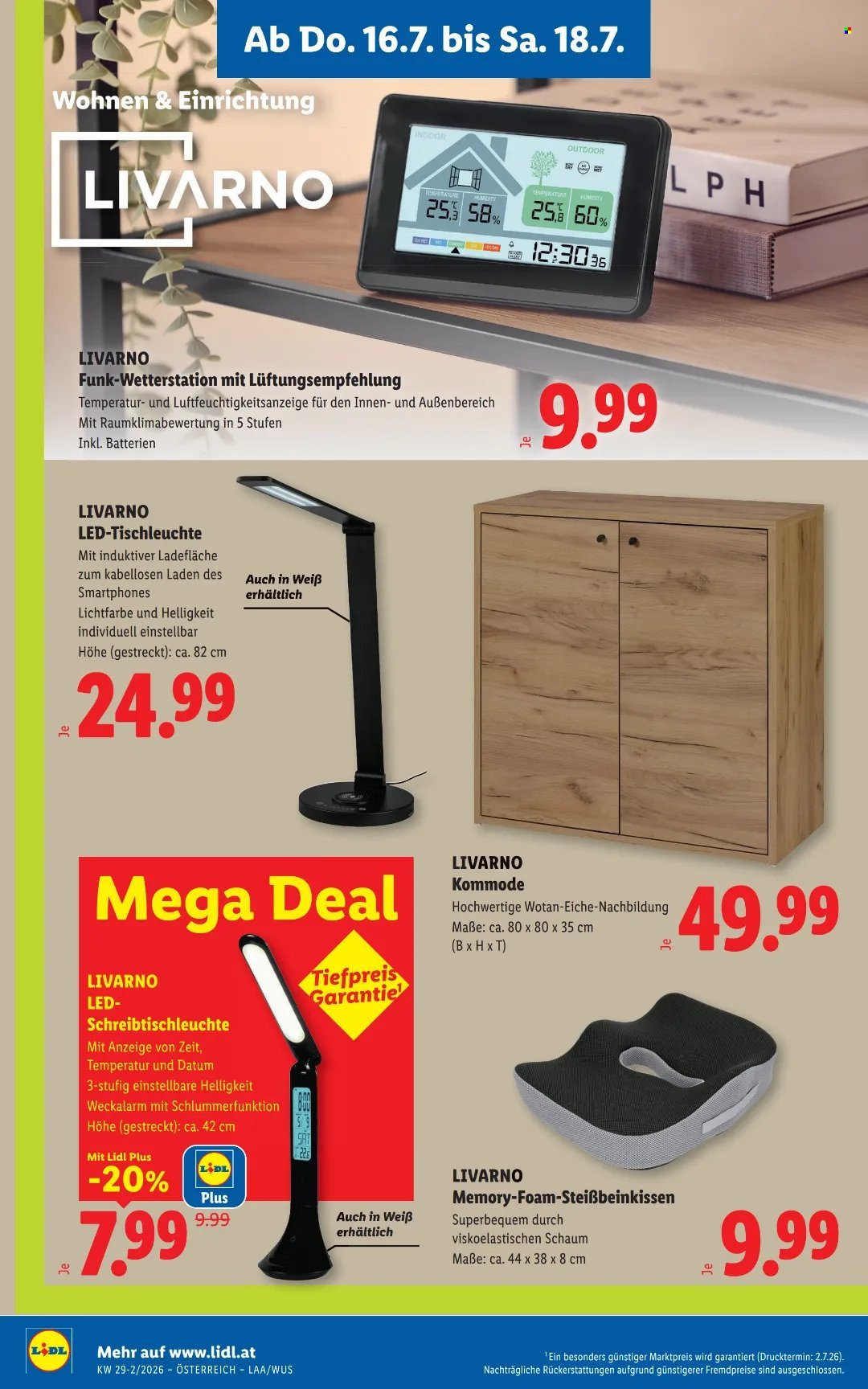 LIDL Flugblatt - Ab Donnerstag, 16.7.2026