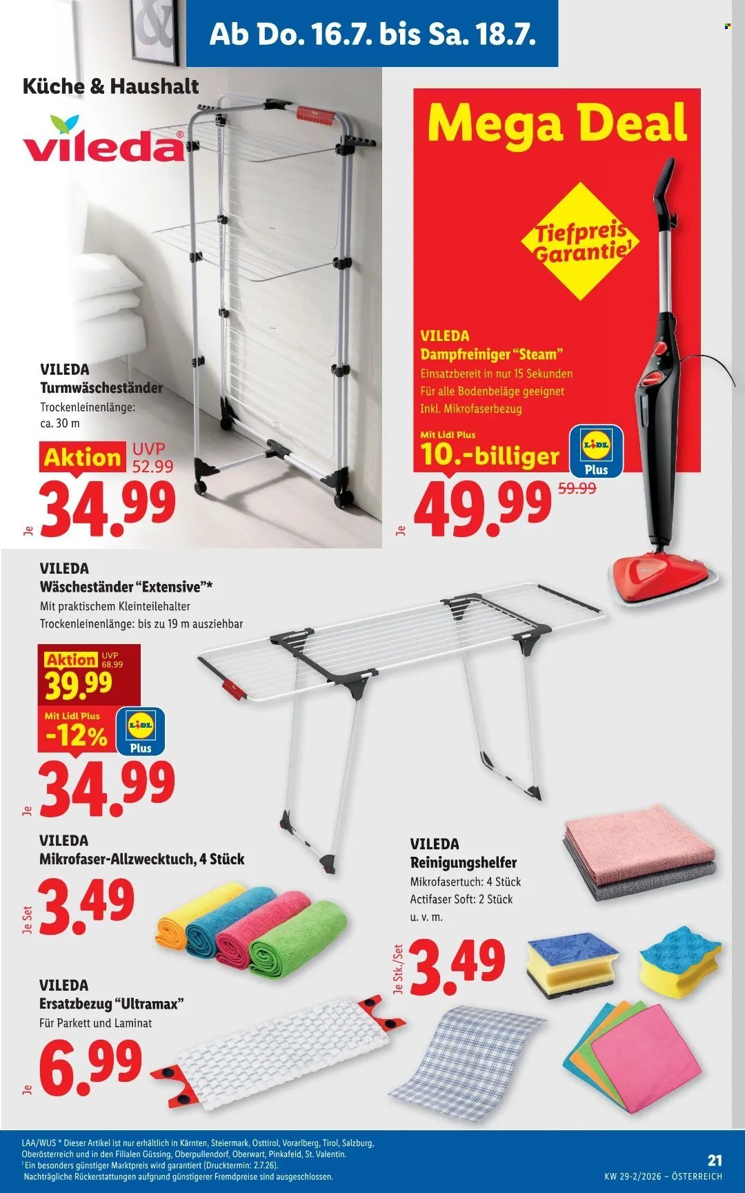 LIDL Flugblatt - Ab Donnerstag, 16.7.2026