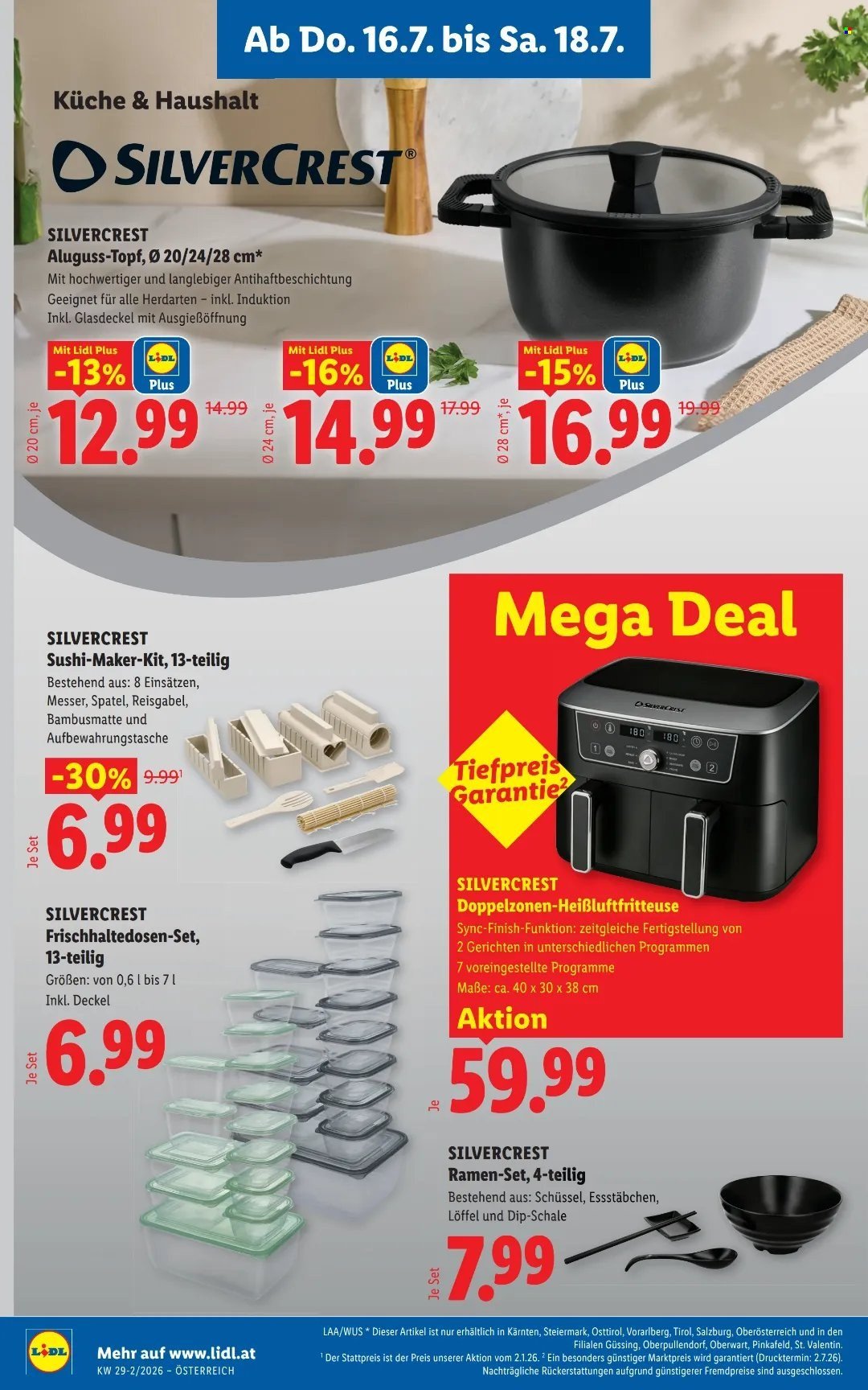 LIDL Flugblatt - Ab Donnerstag, 16.7.2026