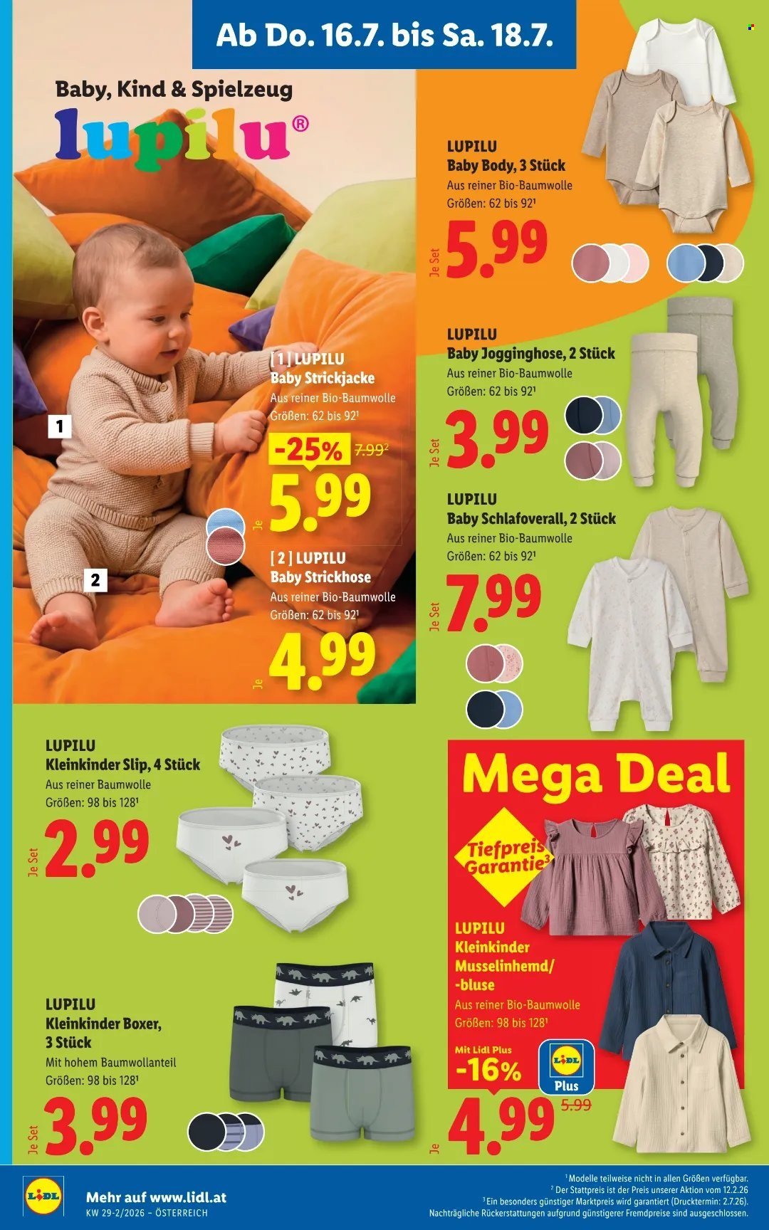 LIDL Flugblatt - Ab Donnerstag, 16.7.2026