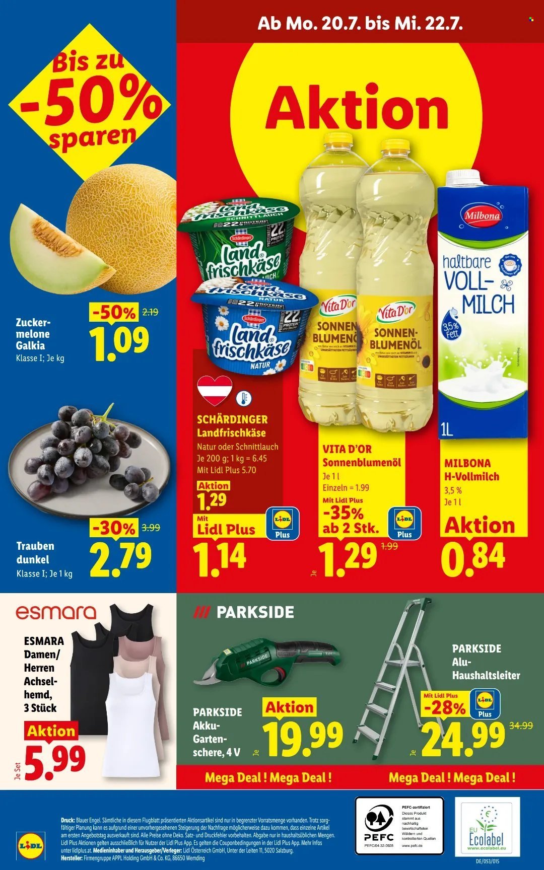 LIDL Flugblatt - Ab Donnerstag, 16.7.2026