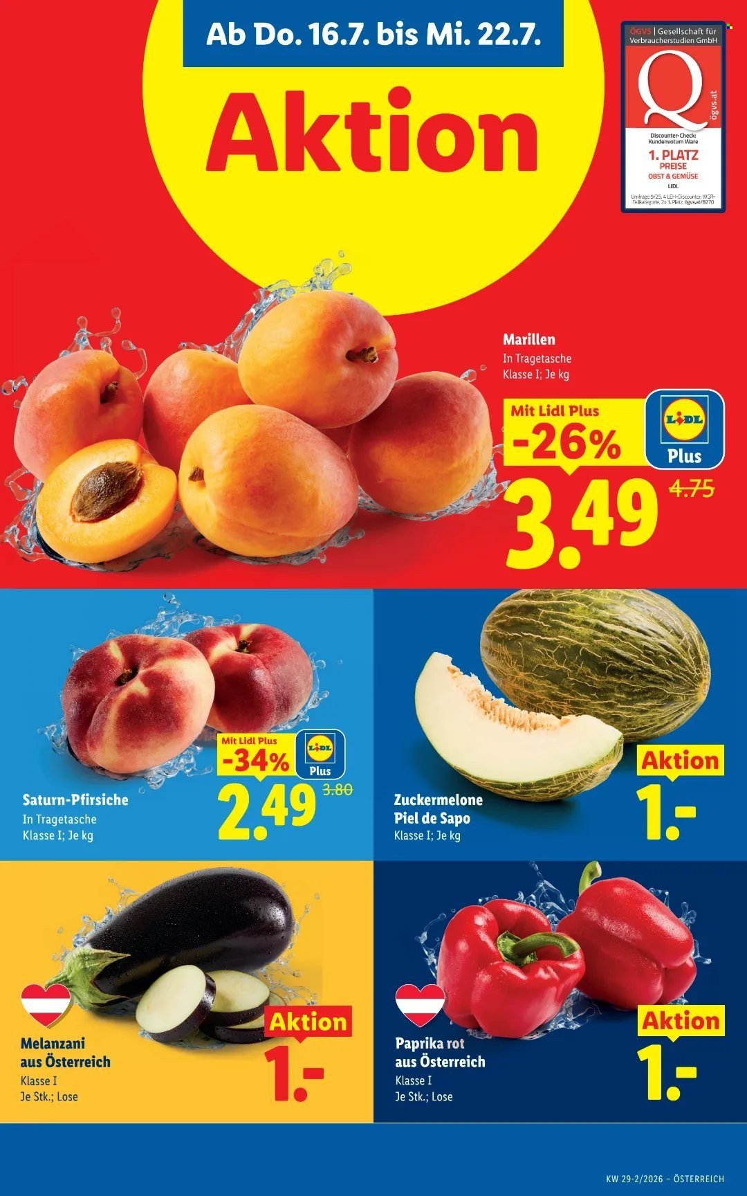 LIDL Flugblatt - Ab Donnerstag, 16.7.2026
