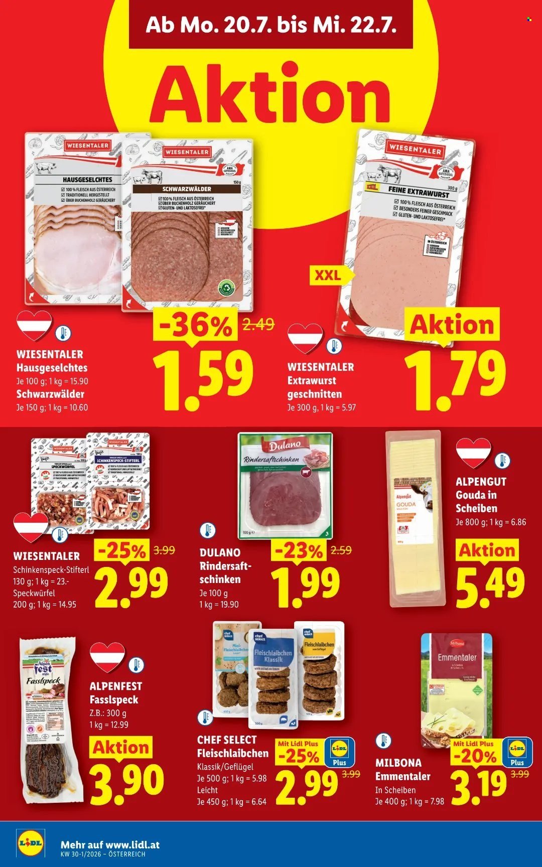 LIDL Flugblatt - Ab Donnerstag, 16.7.2026