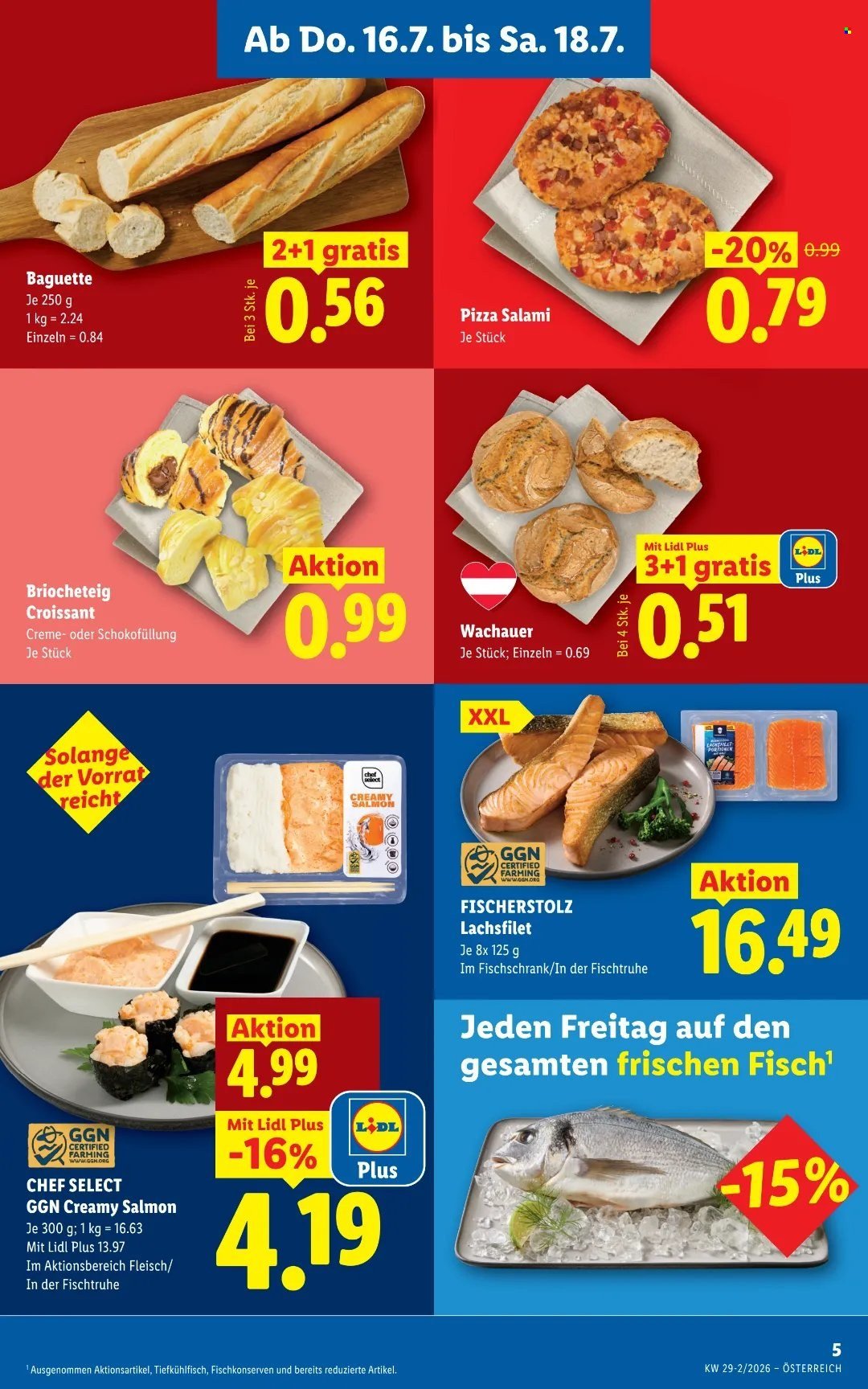 LIDL Flugblatt - Ab Donnerstag, 16.7.2026