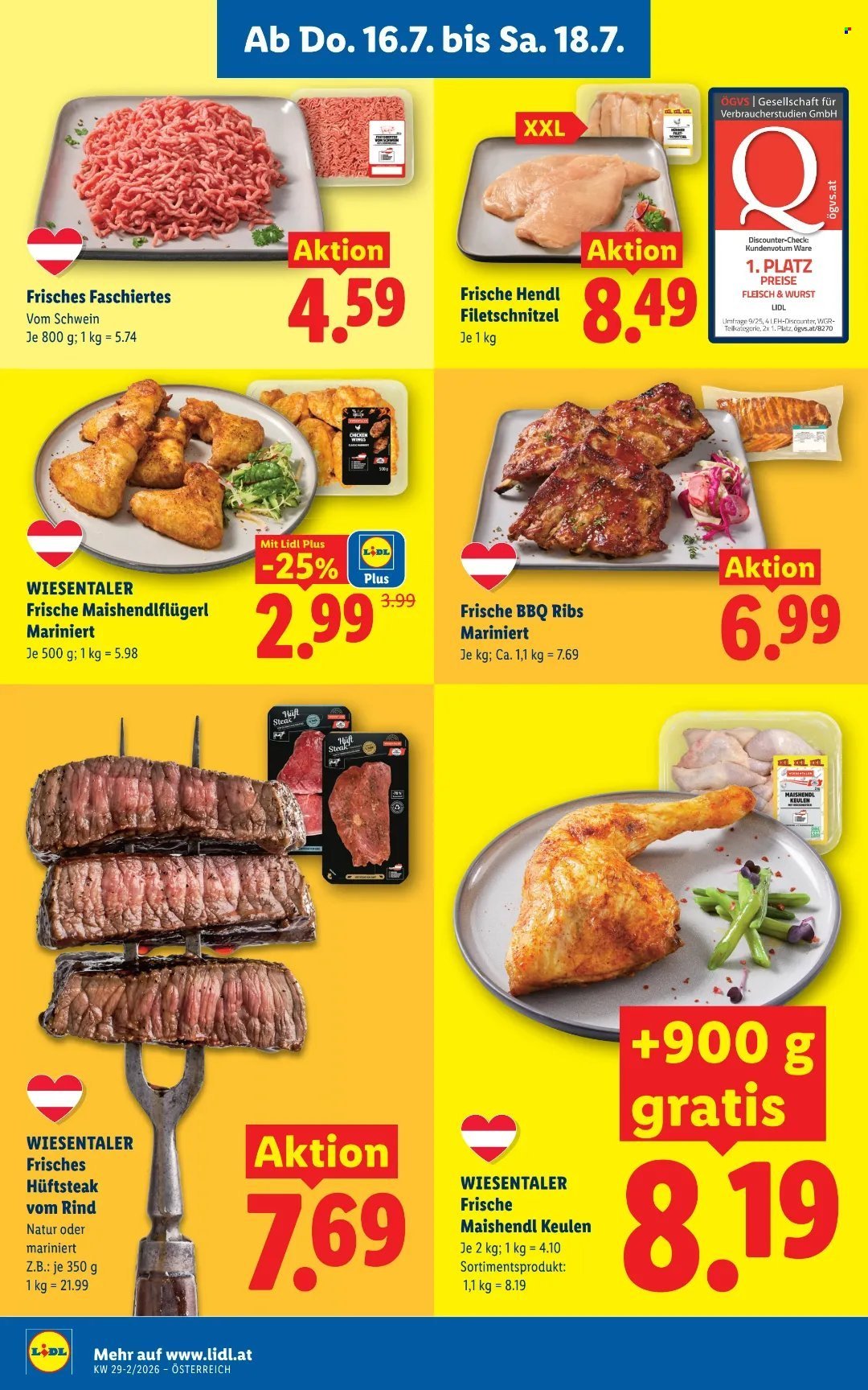 LIDL Flugblatt - Ab Donnerstag, 16.7.2026