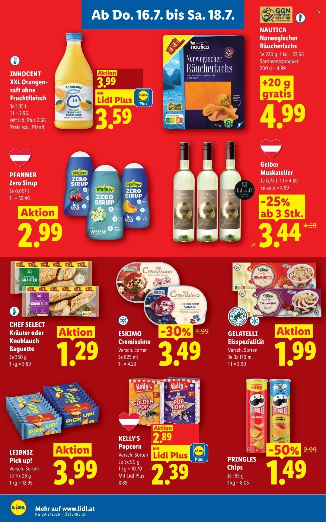 LIDL Flugblatt - Ab Donnerstag, 16.7.2026