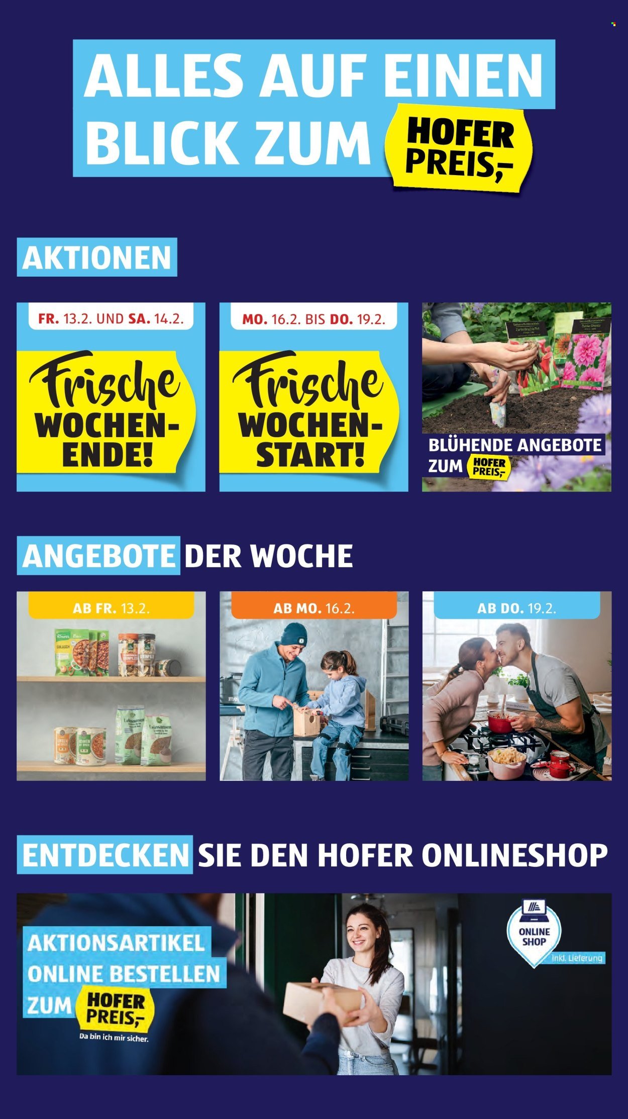 HOFER Flugblatt - Ab Freitag, 13.2.2026