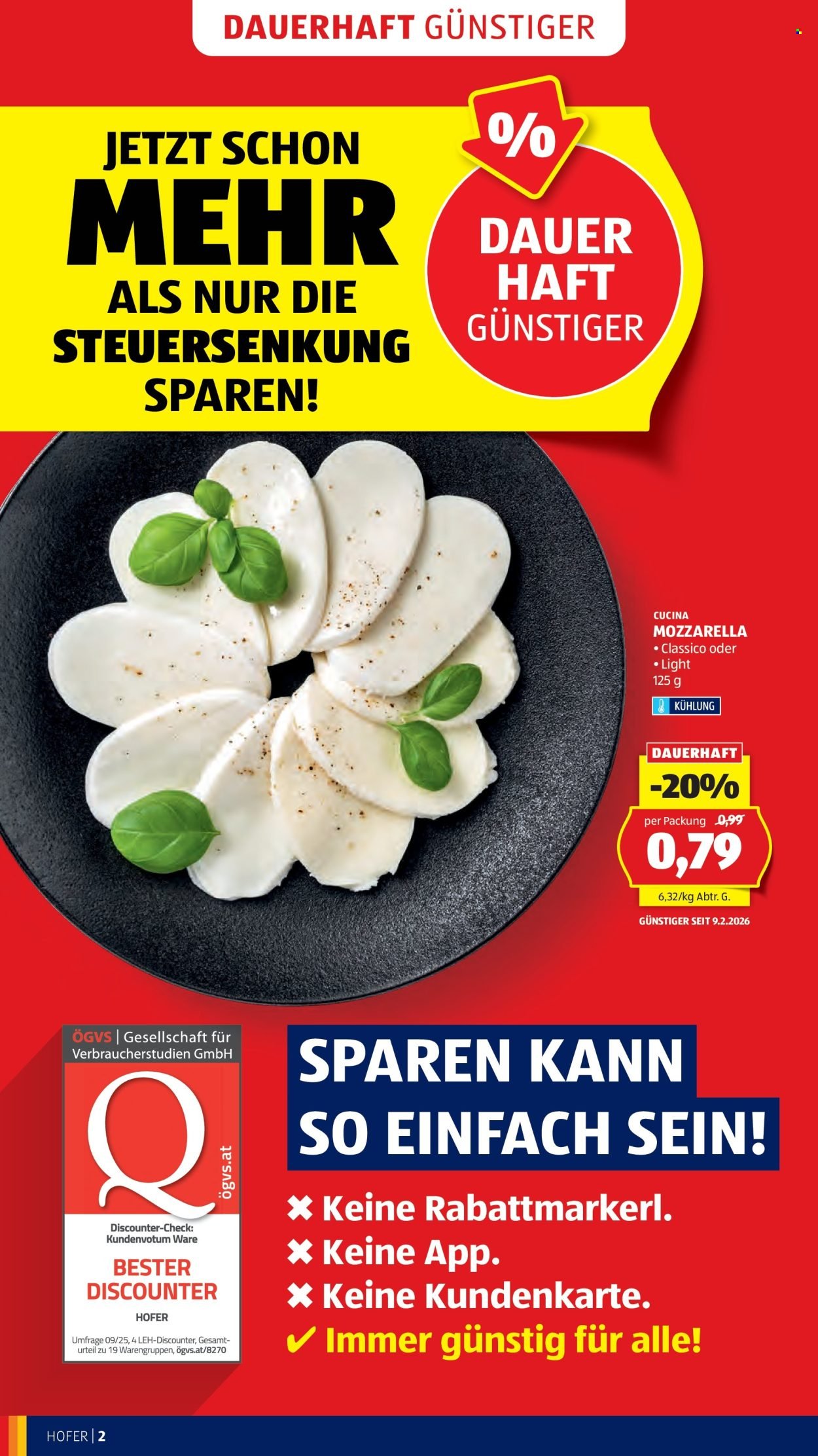 HOFER Flugblatt - Ab Freitag, 13.2.2026