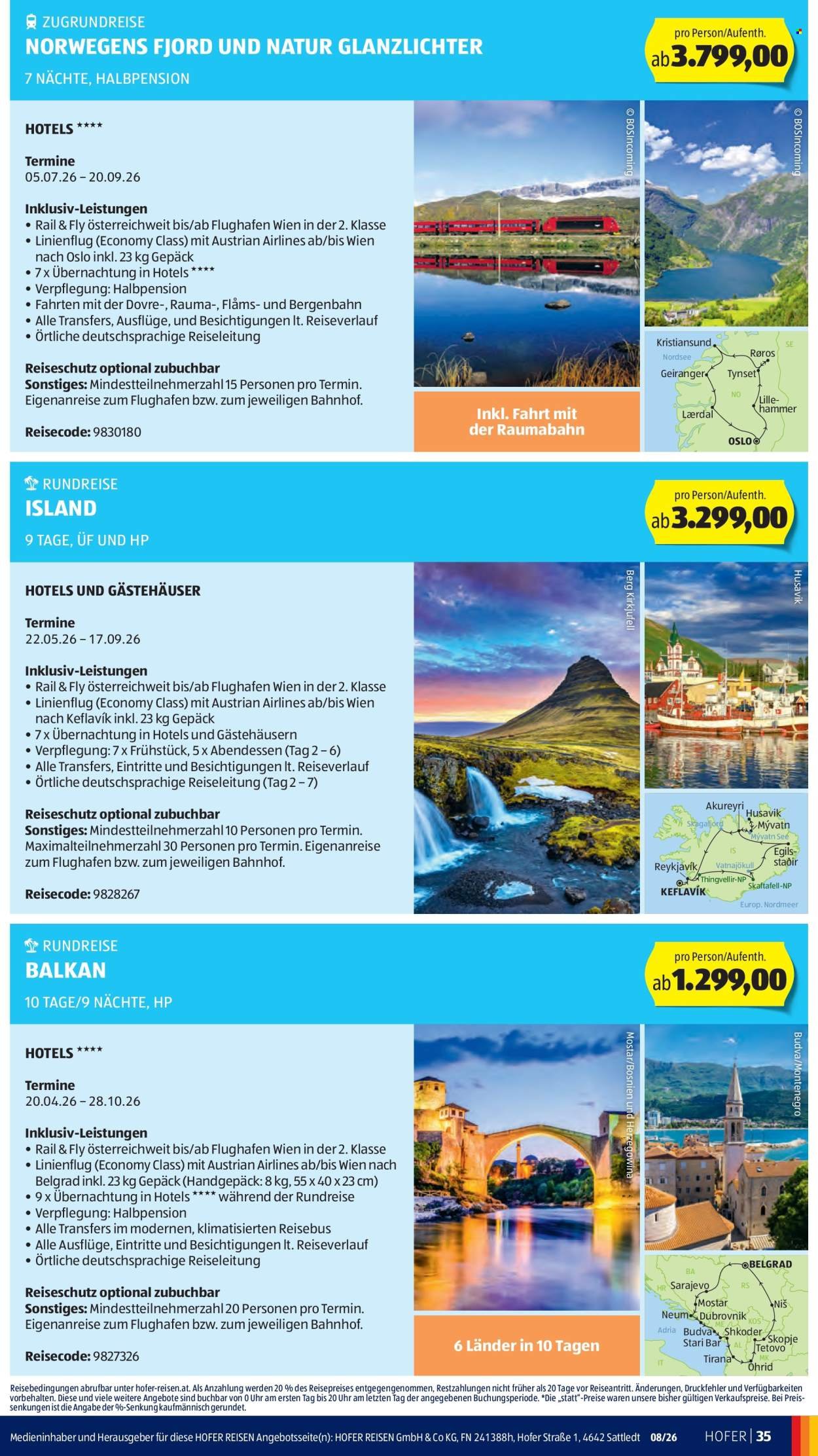 HOFER Flugblatt - Ab Freitag, 13.2.2026