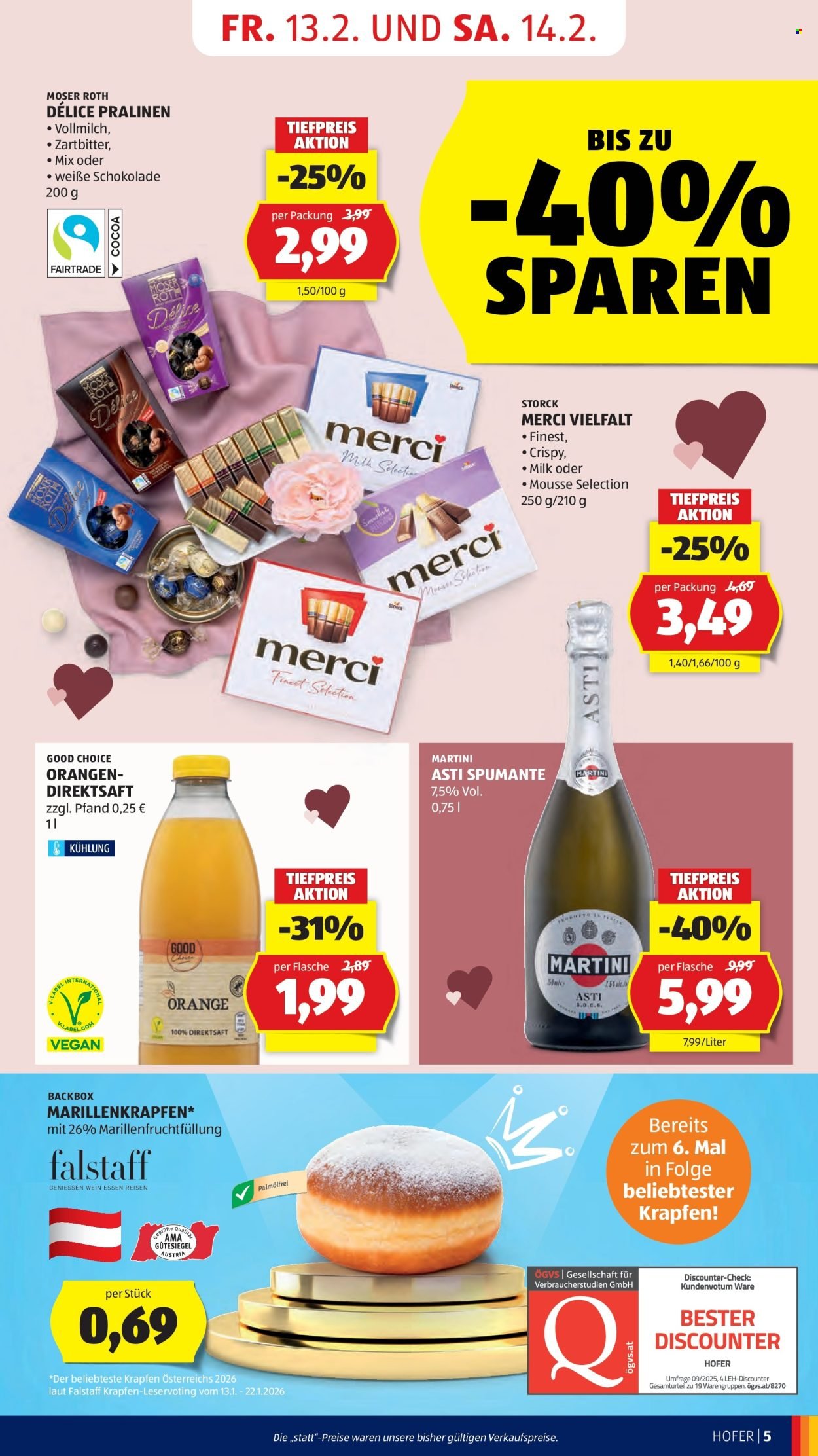 HOFER Flugblatt - Ab Freitag, 13.2.2026