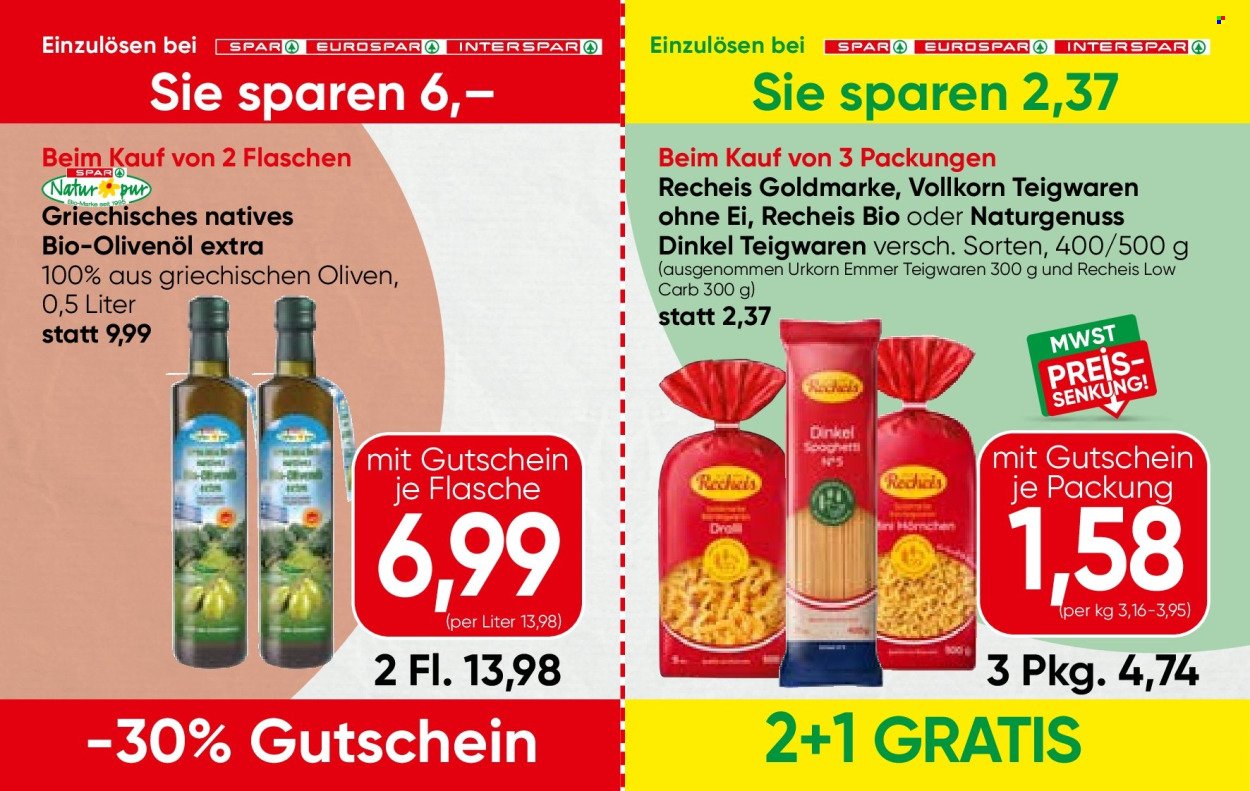 SPAR Flugblatt - Ab Mittwoch, 14.10.2026