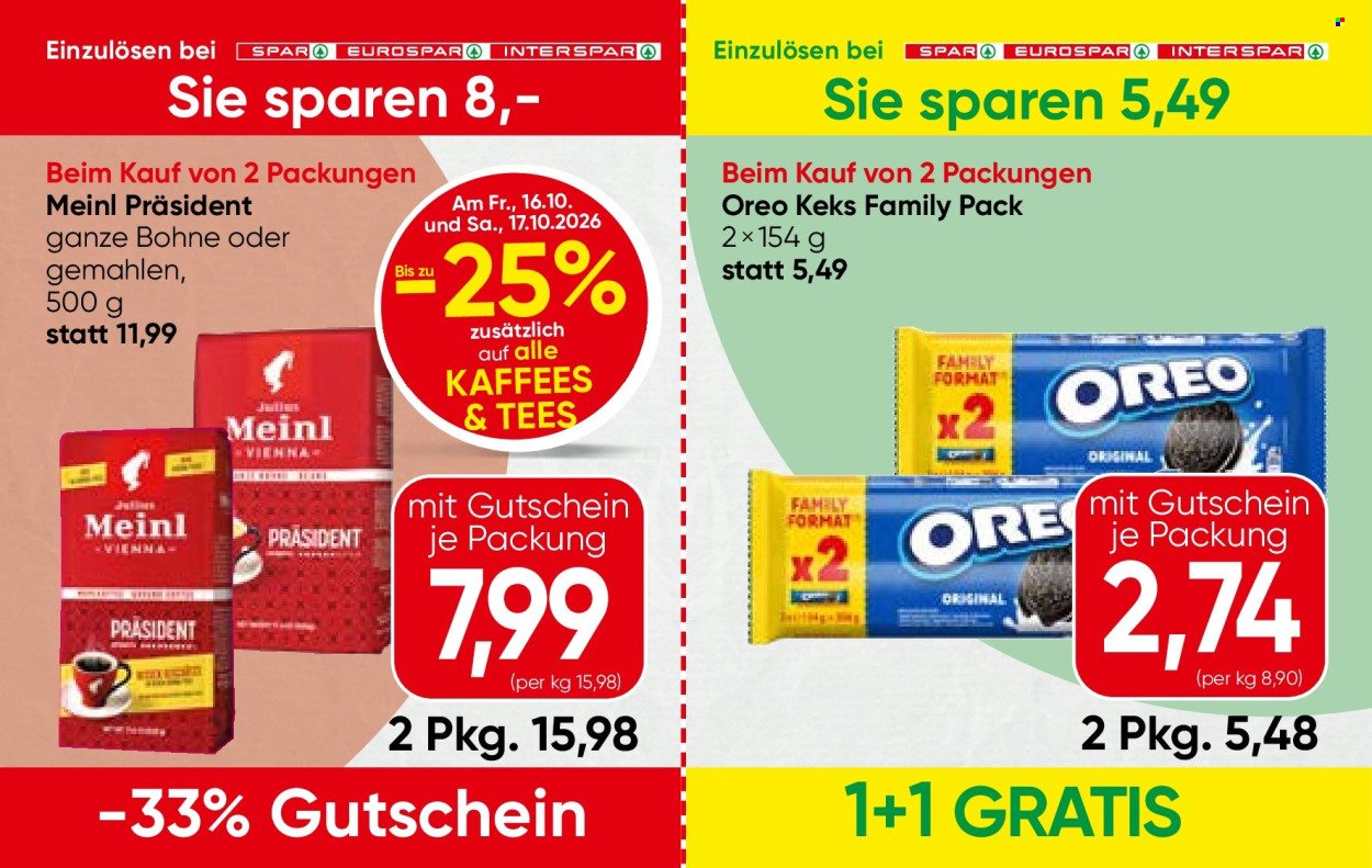 SPAR Flugblatt - Ab Mittwoch, 14.10.2026