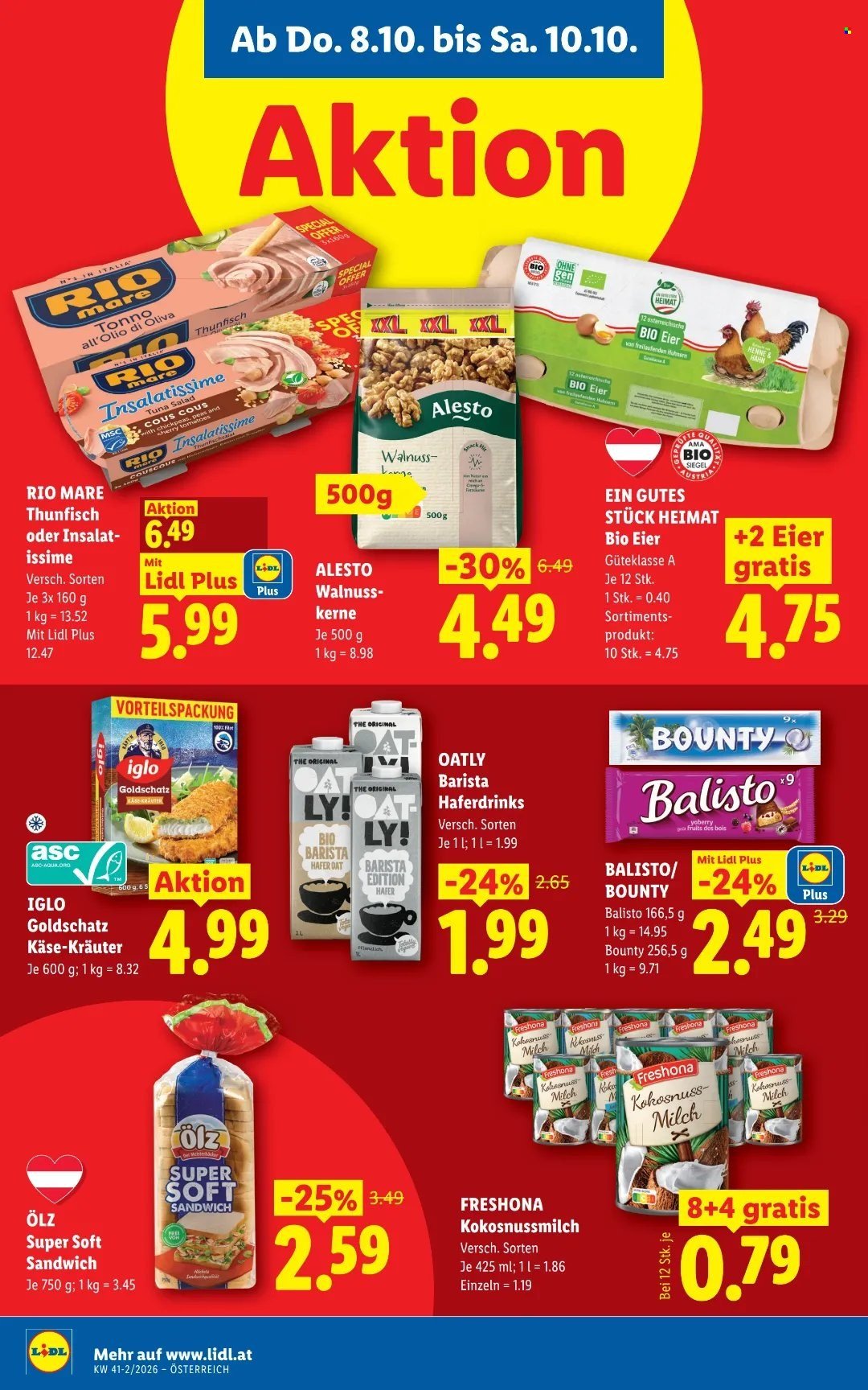 LIDL Flugblatt - Ab Donnerstag, 8.10.2026