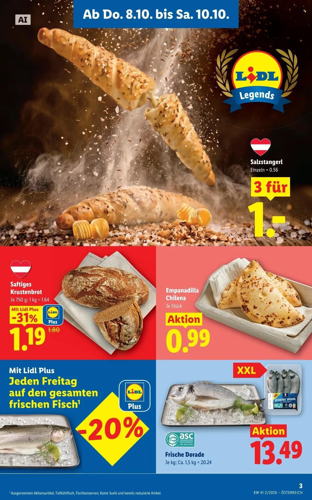 LIDL Flugblatt - Ab Donnerstag, 8.10.2026