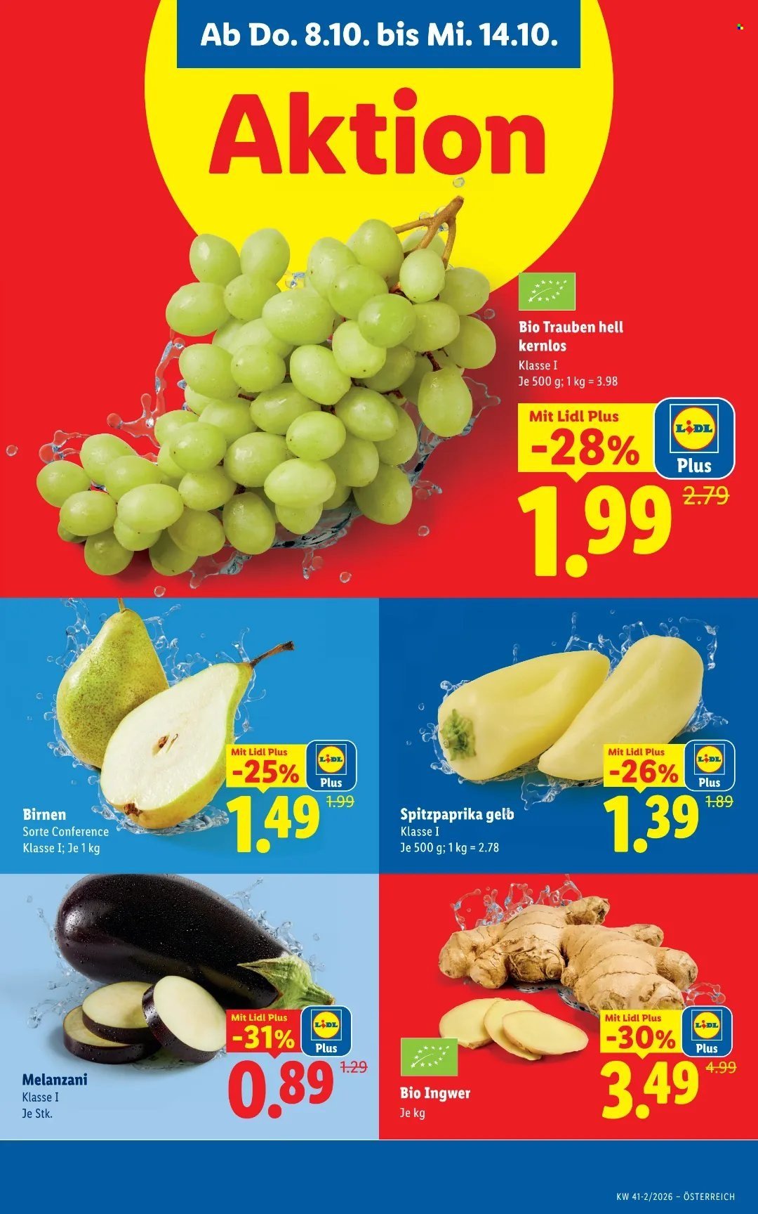 LIDL Flugblatt - Ab Donnerstag, 8.10.2026