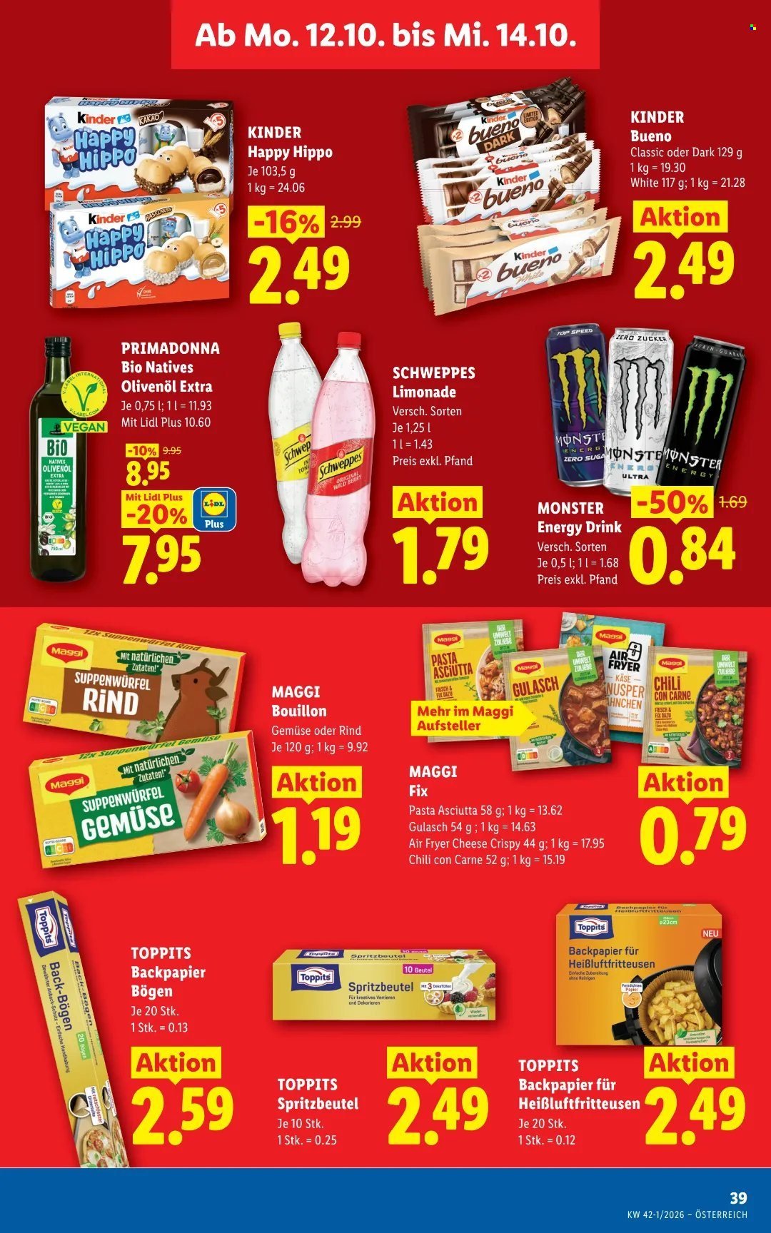 LIDL Flugblatt - Ab Donnerstag, 8.10.2026