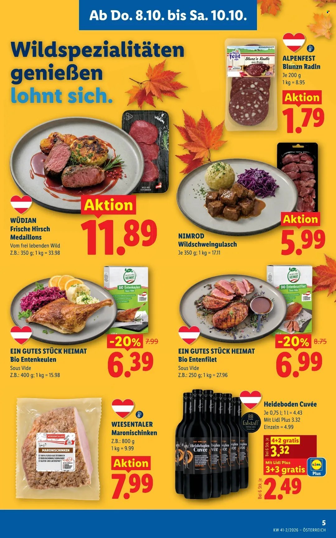 LIDL Flugblatt - Ab Donnerstag, 8.10.2026