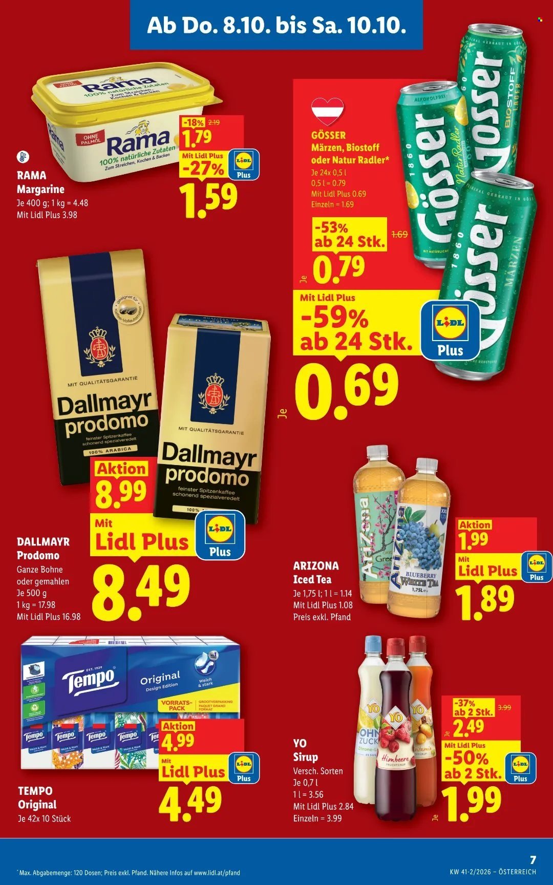 LIDL Flugblatt - Ab Donnerstag, 8.10.2026