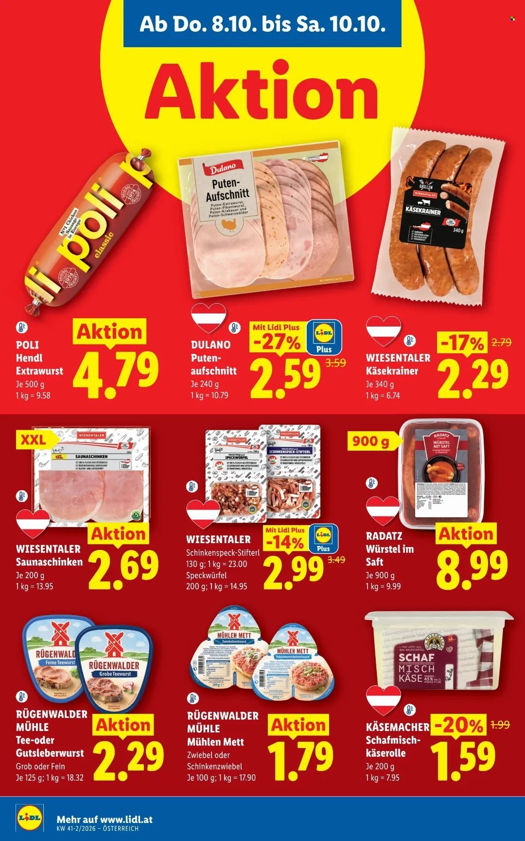 LIDL Flugblatt - Ab Donnerstag, 8.10.2026