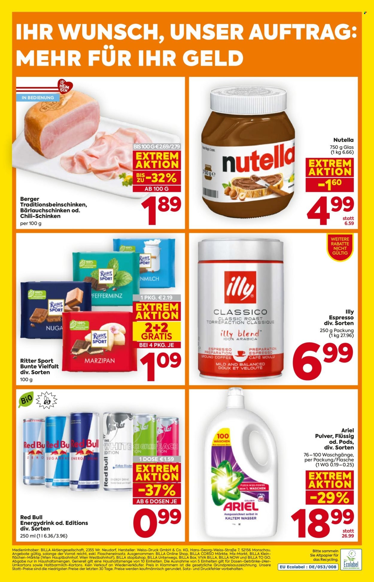 BILLA Flugblatt - Ab Donnerstag, 12.2.2026