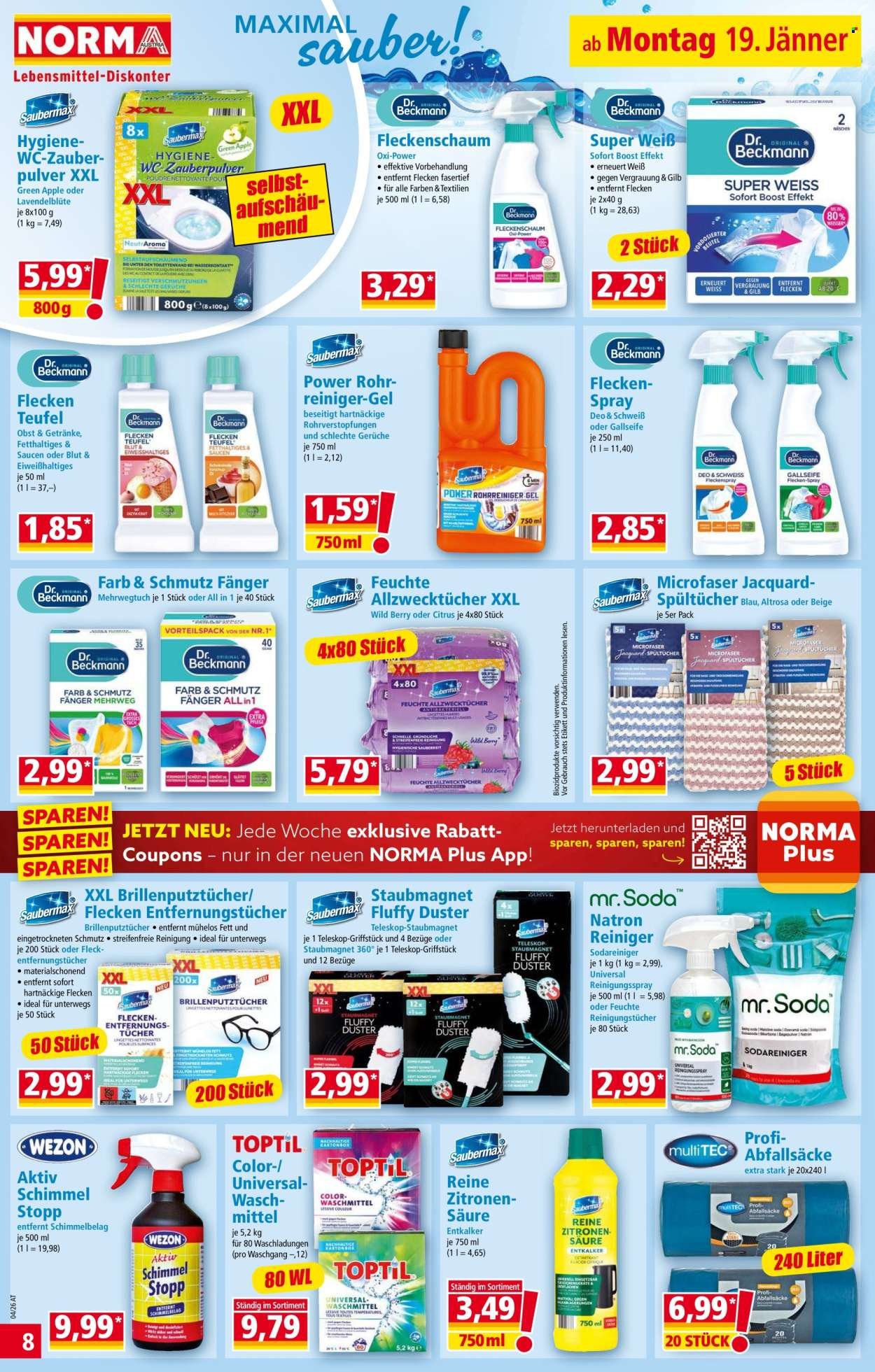 NORMA Flugblatt - Ab Montag, 19.1.2026