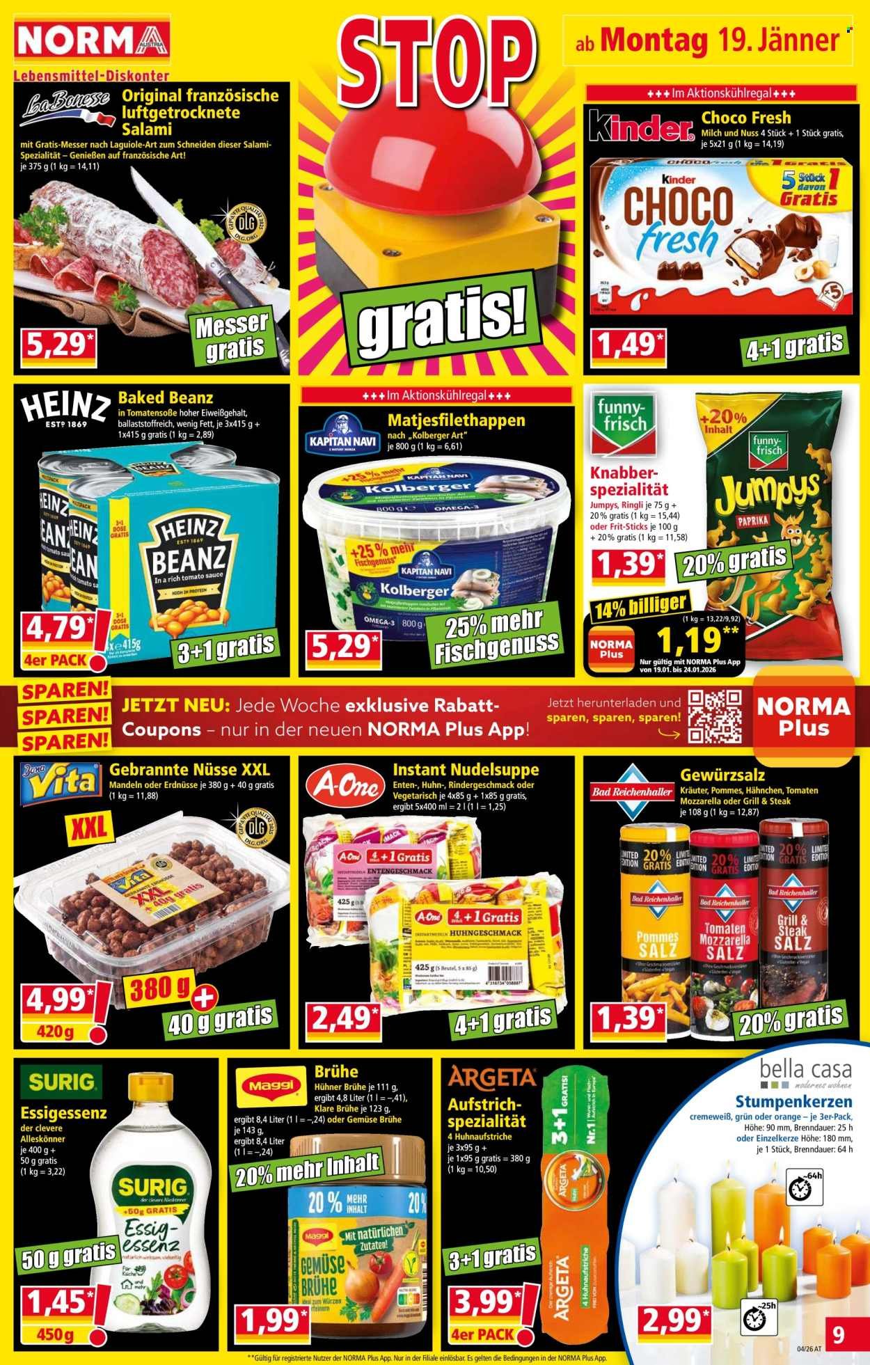NORMA Flugblatt - Ab Montag, 19.1.2026