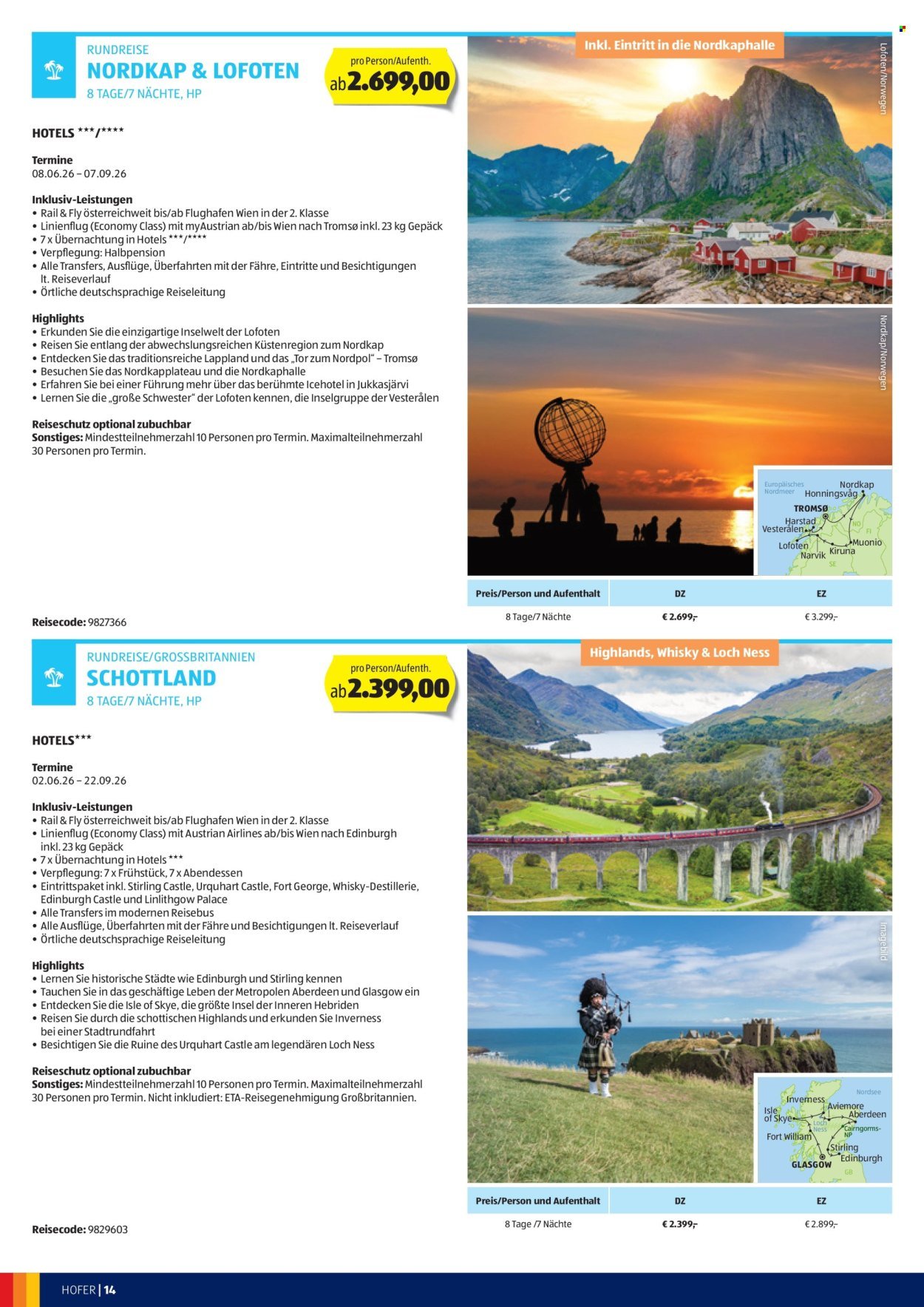 HOFER Flugblatt - Ab Mittwoch, 28.1.2026