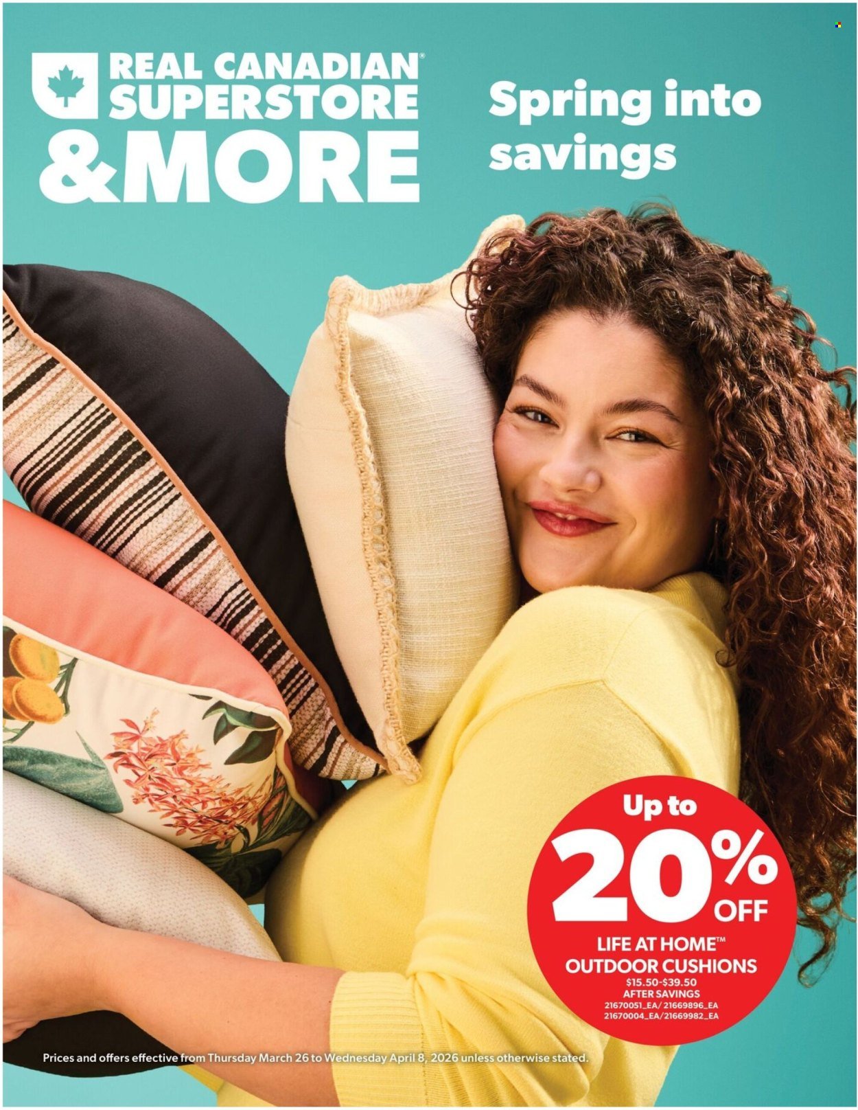 REAL CANADIAN SUPERSTORE flyer - Outdoor Living Book (2026-03-26 - 2026-04-08) | 1