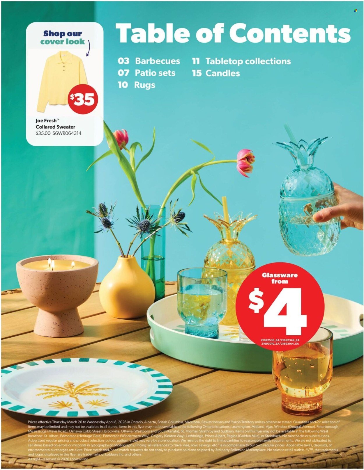 REAL CANADIAN SUPERSTORE flyer - Outdoor Living Book (2026-03-26 - 2026-04-08) | 2