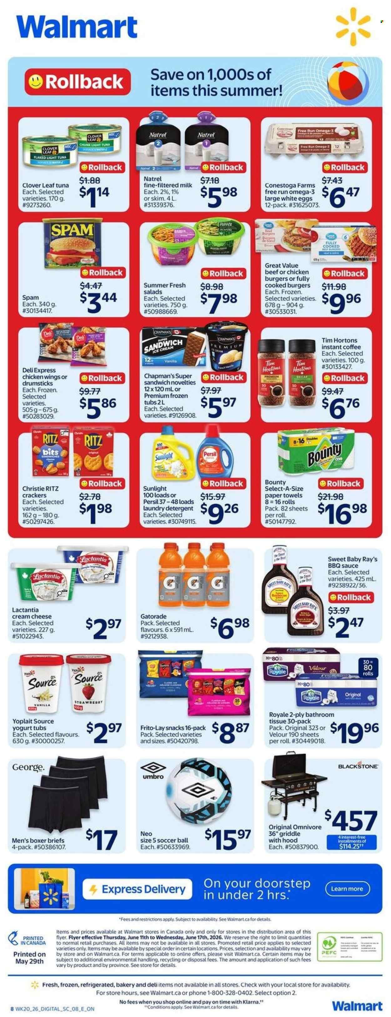 WALMART flyer - From Thursday June 11, 2026