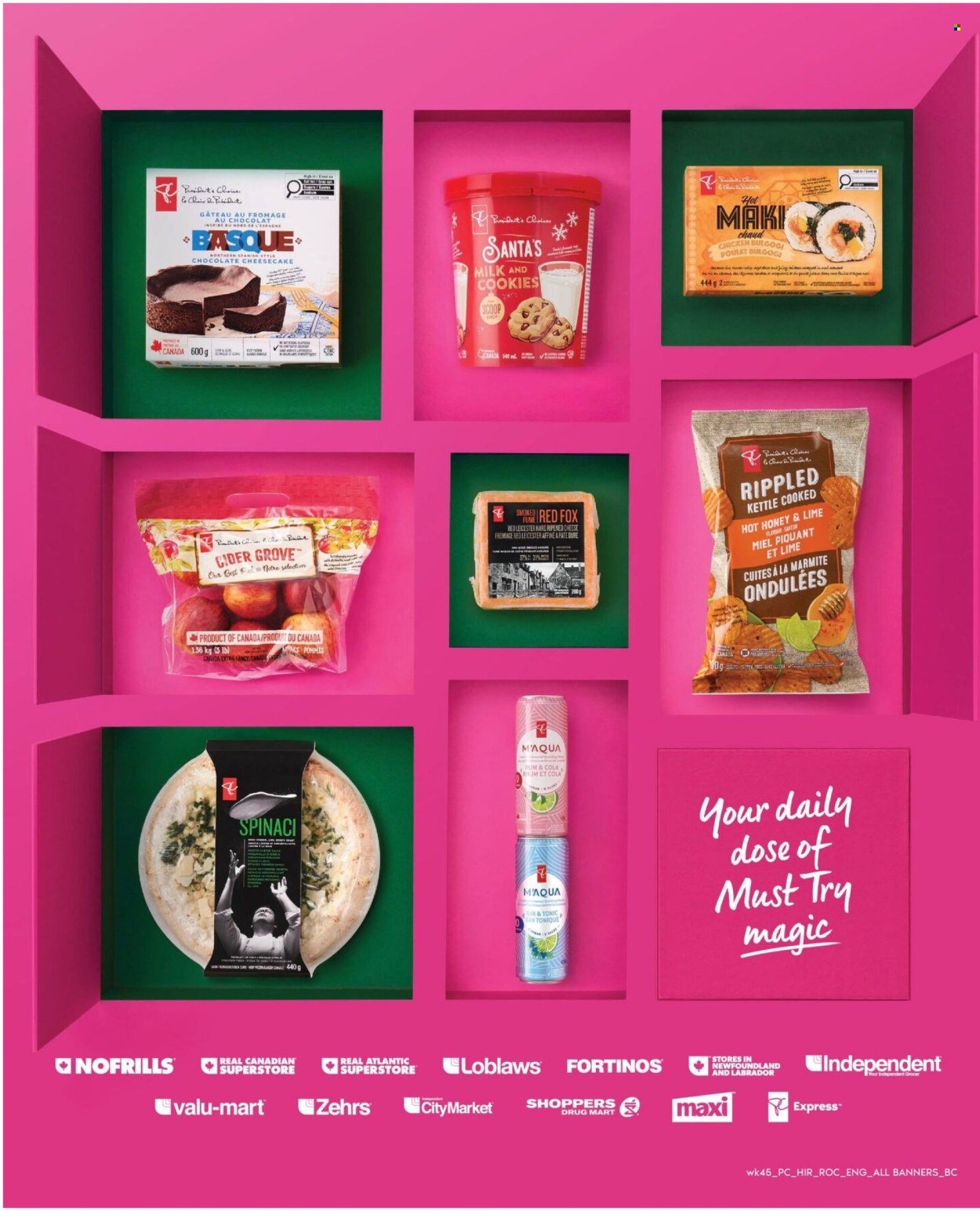 NO FRILLS flyer - PC Holiday Insiders Book