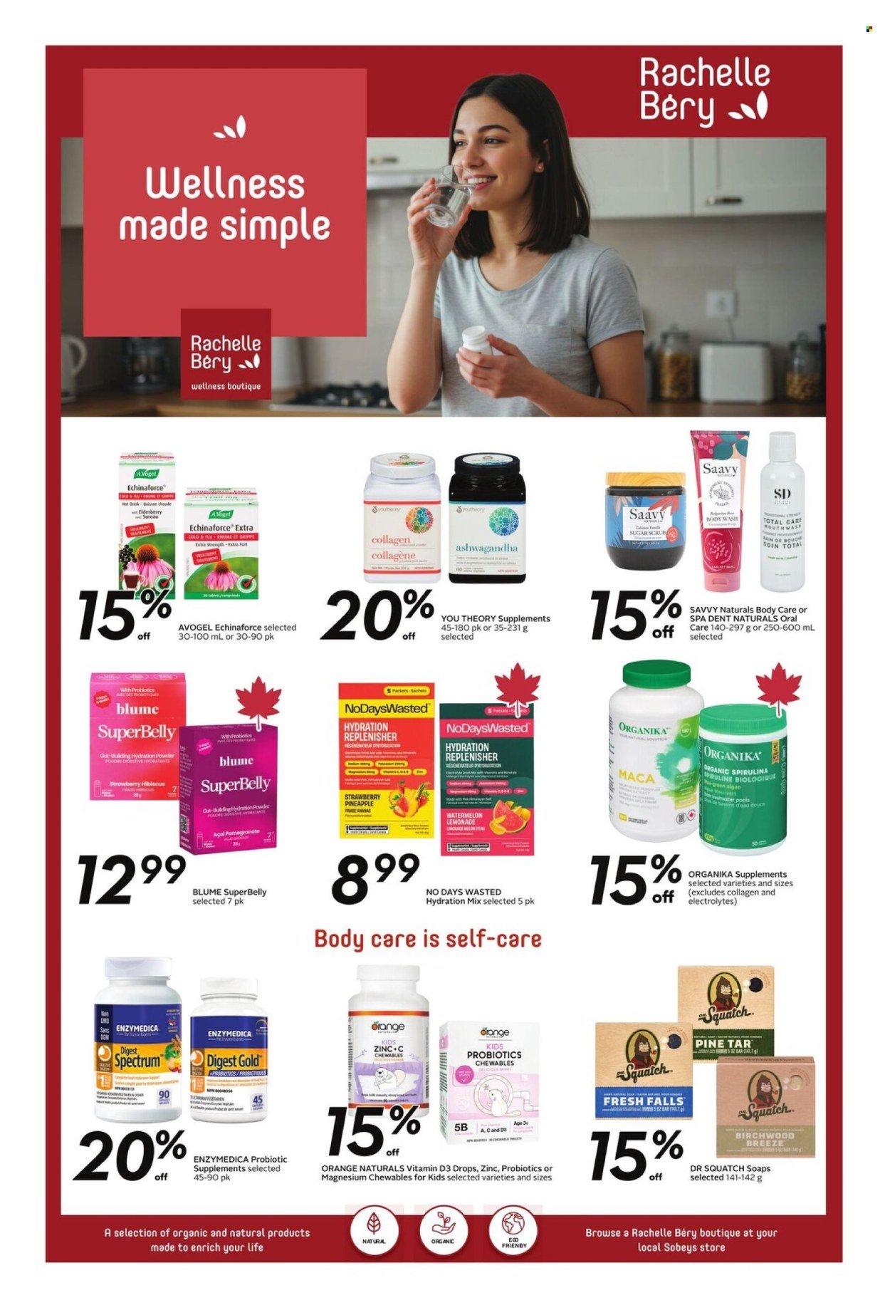 SOBEYS flyer - Wellness eflyer