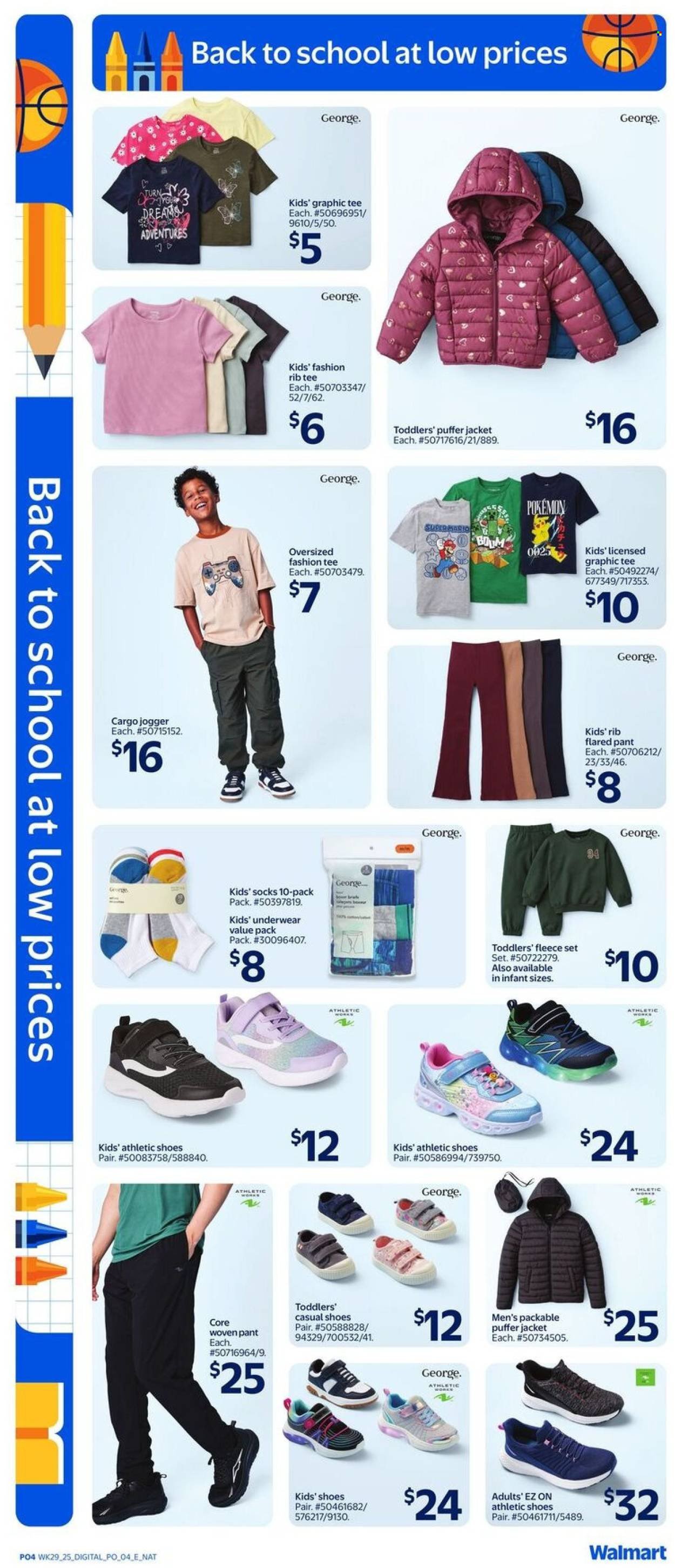 WALMART flyer - Back to school