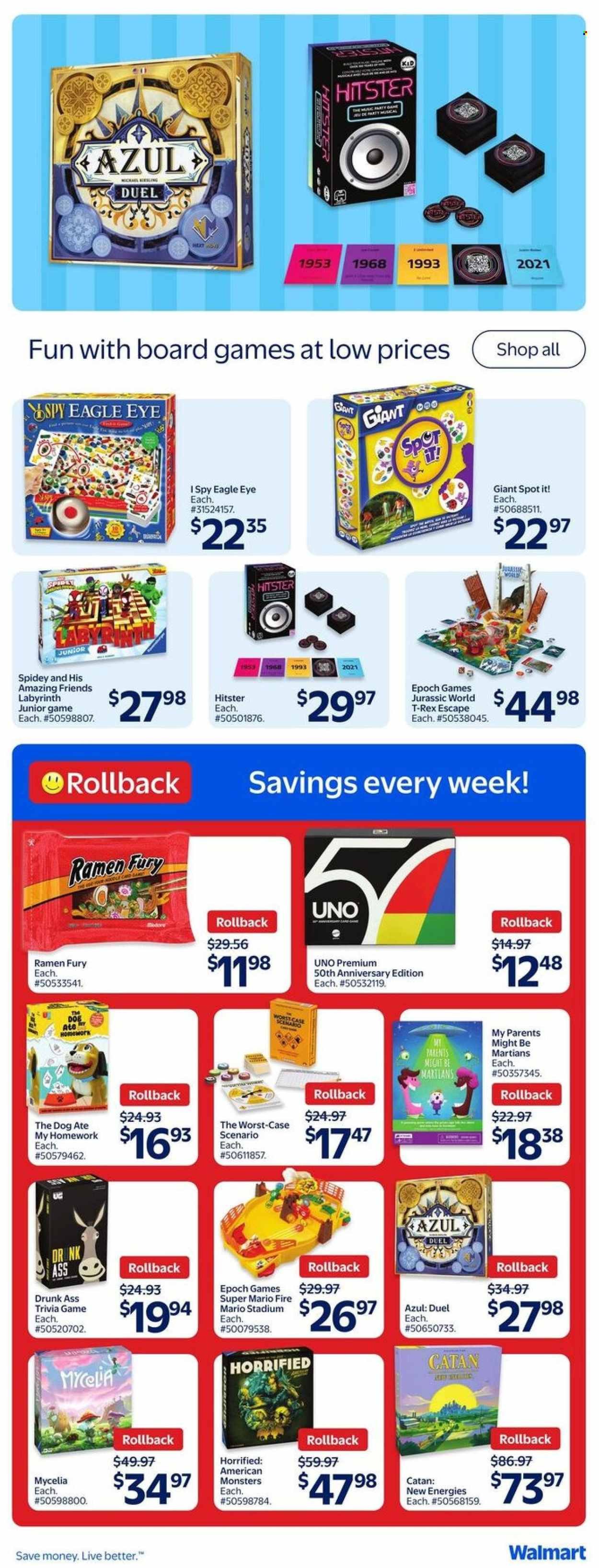 WALMART flyer - Back to school
