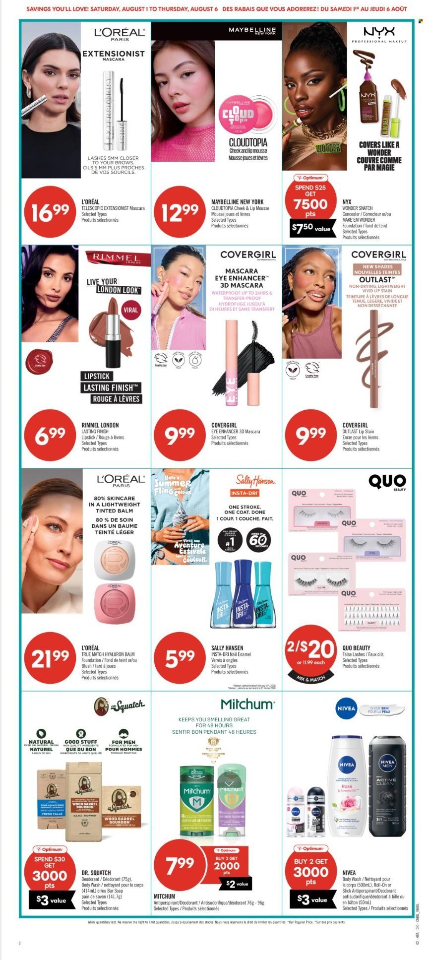 SHOPPERS DRUG MART flyer - From Saturday August 01, 2026