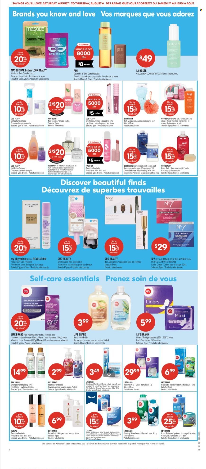 SHOPPERS DRUG MART flyer - From Saturday August 01, 2026