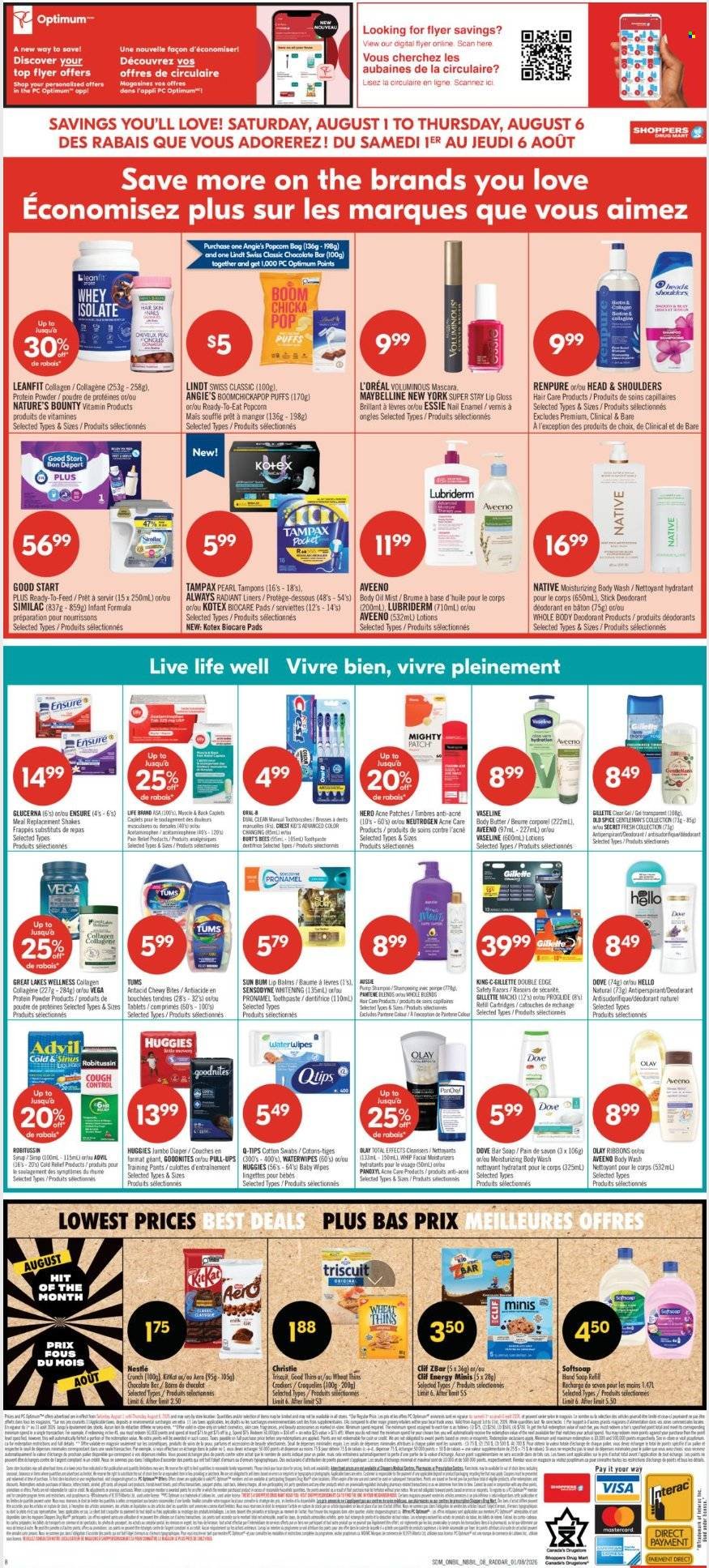 SHOPPERS DRUG MART flyer - From Saturday August 01, 2026