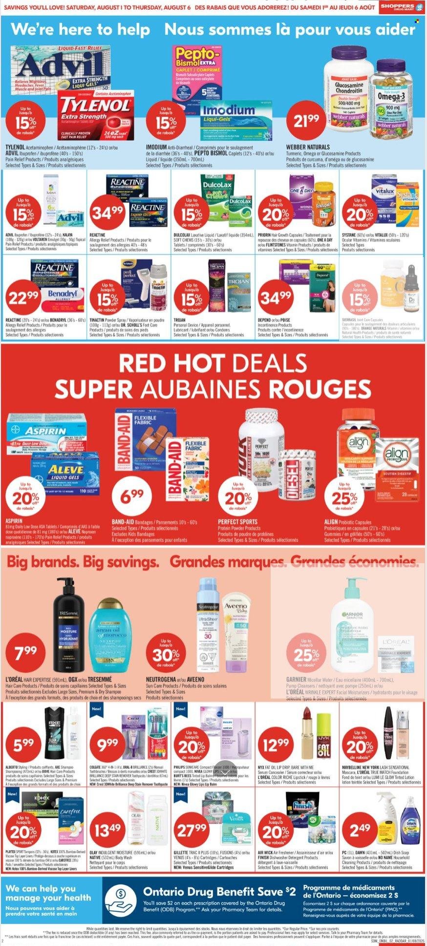 SHOPPERS DRUG MART flyer - From Saturday August 01, 2026